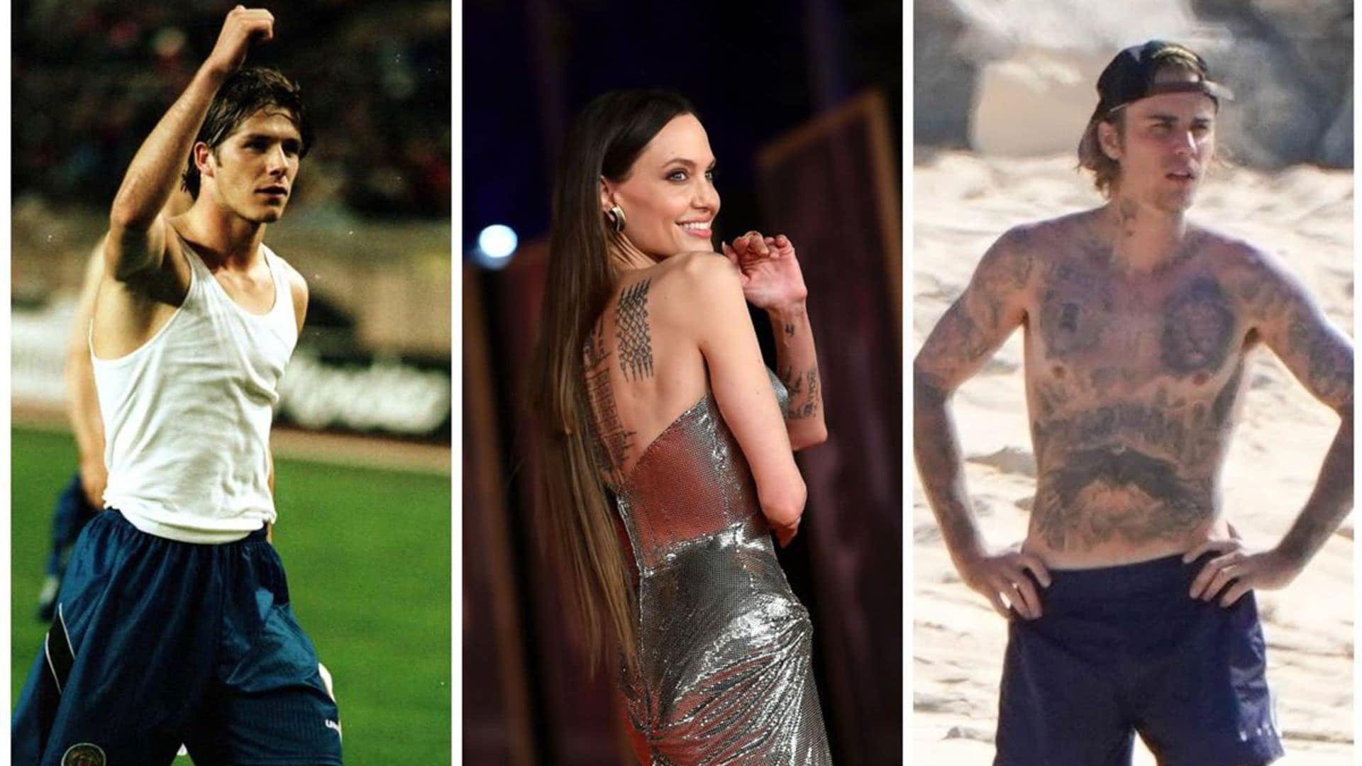 7 Celebrities before and after their tattoos [PHOTOS]