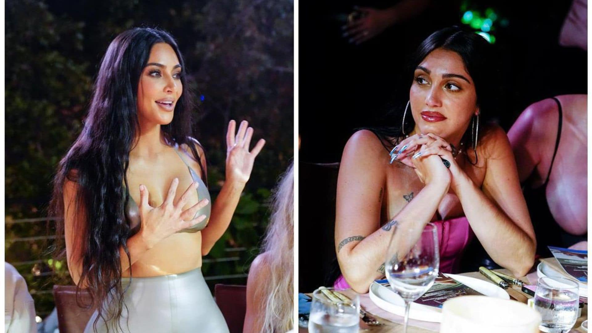 Lourdes Leon supports Kim Kardashian’s SKIMS first-ever pop-up