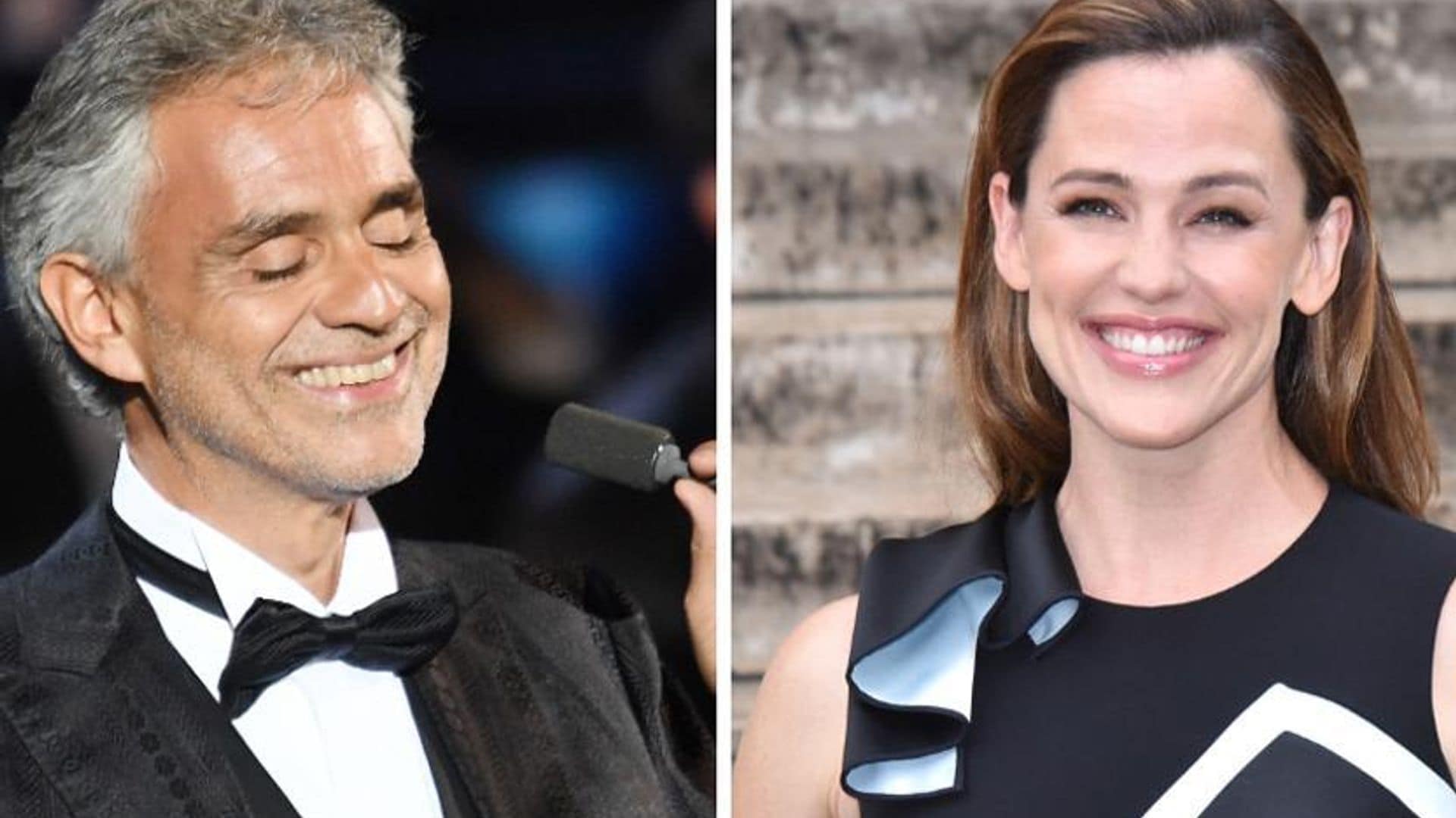 Andrea Bocelli is releasing a duet with Jennifer Garner