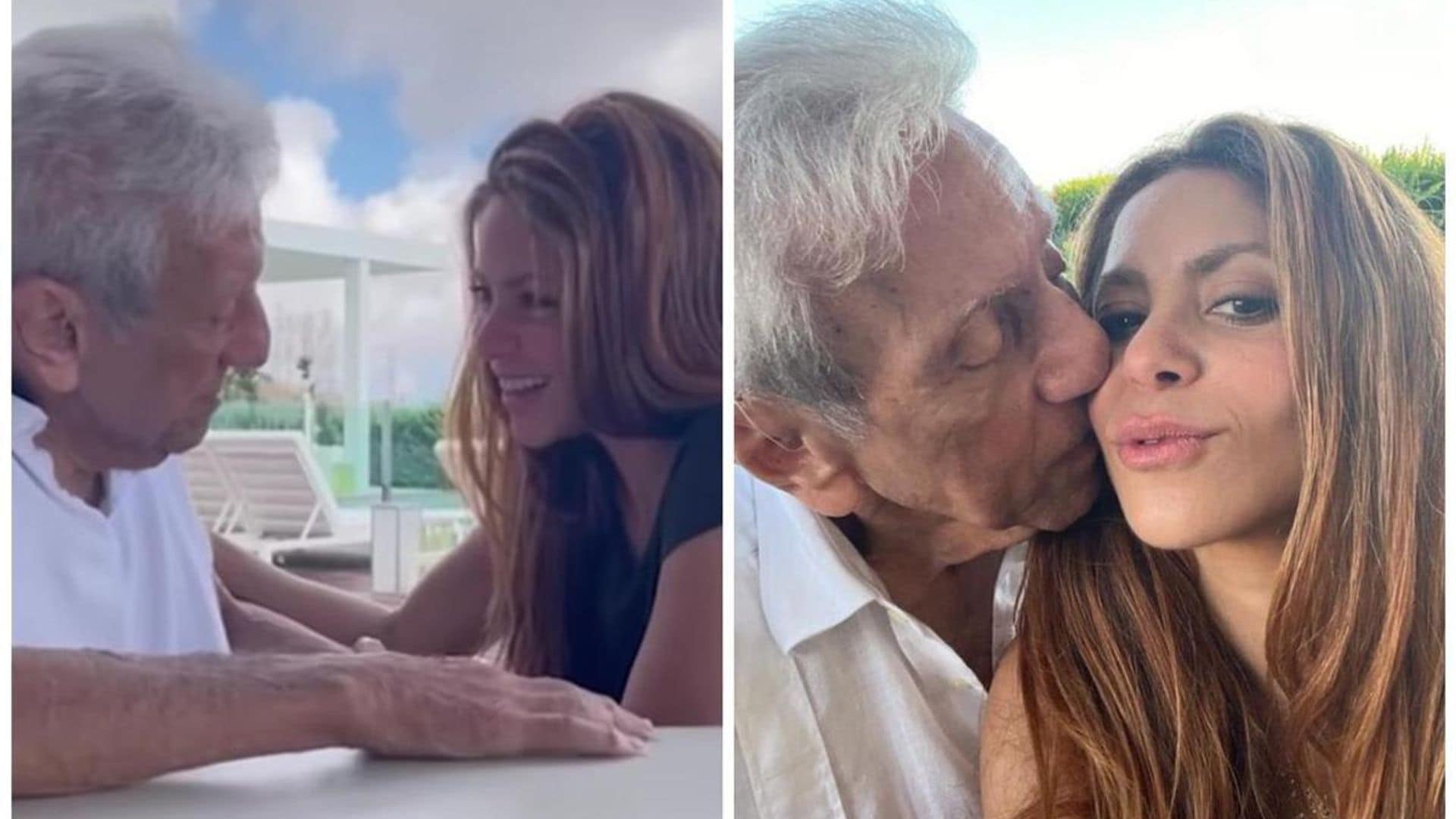 Shakira celebrates her dad’s 91st birthday with sweet words about ‘resilience’ and ‘love’