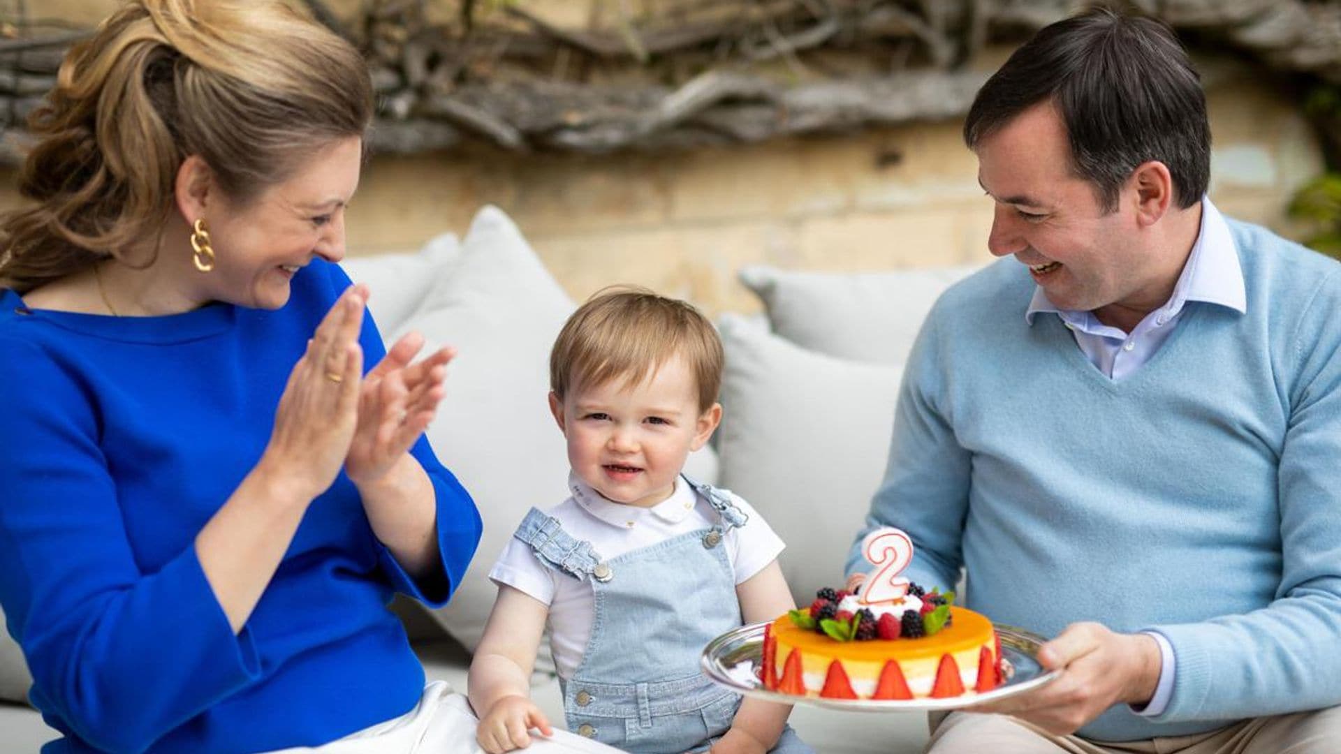 Prince Charles of Luxembourg celebrates 2nd birthday with new adorable photos