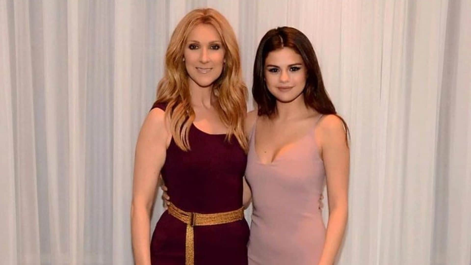 Selena Gomez is Celine Dion's ultimate fan during her Las Vegas concert