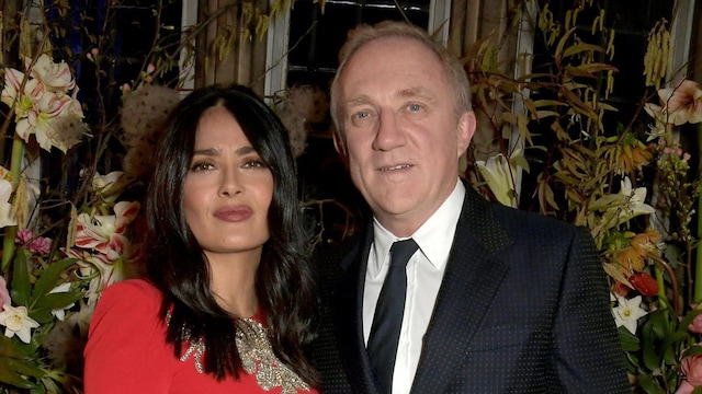 Salma Hayek and Francois-Henri Pinault