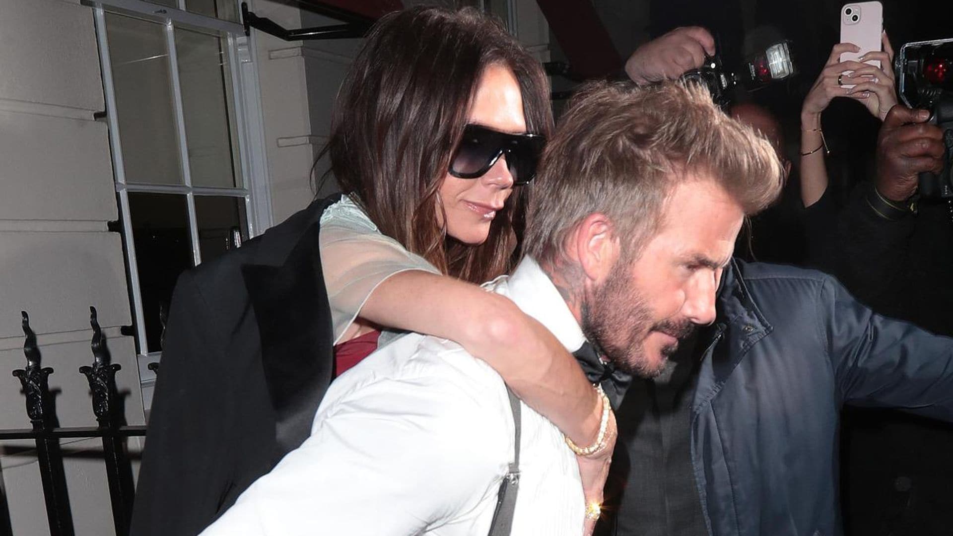 Victoria Beckham celebrates alongside Tom Cruise, Salma Hayek, and Marc Anthony her milestone birthday