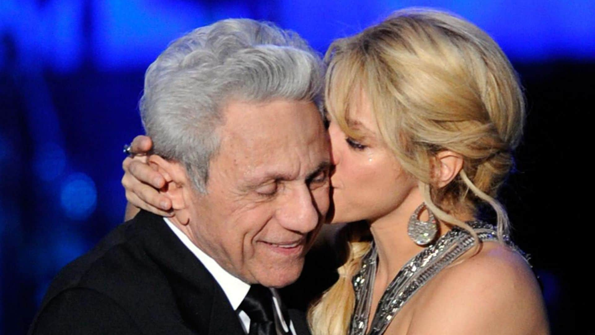 Shakira y su papa