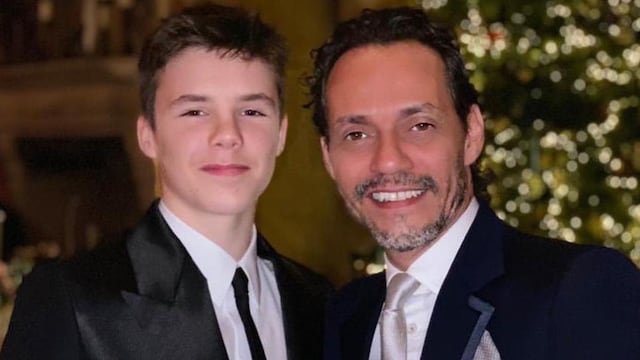 Marc Anthony and Cruz Beckham relationship