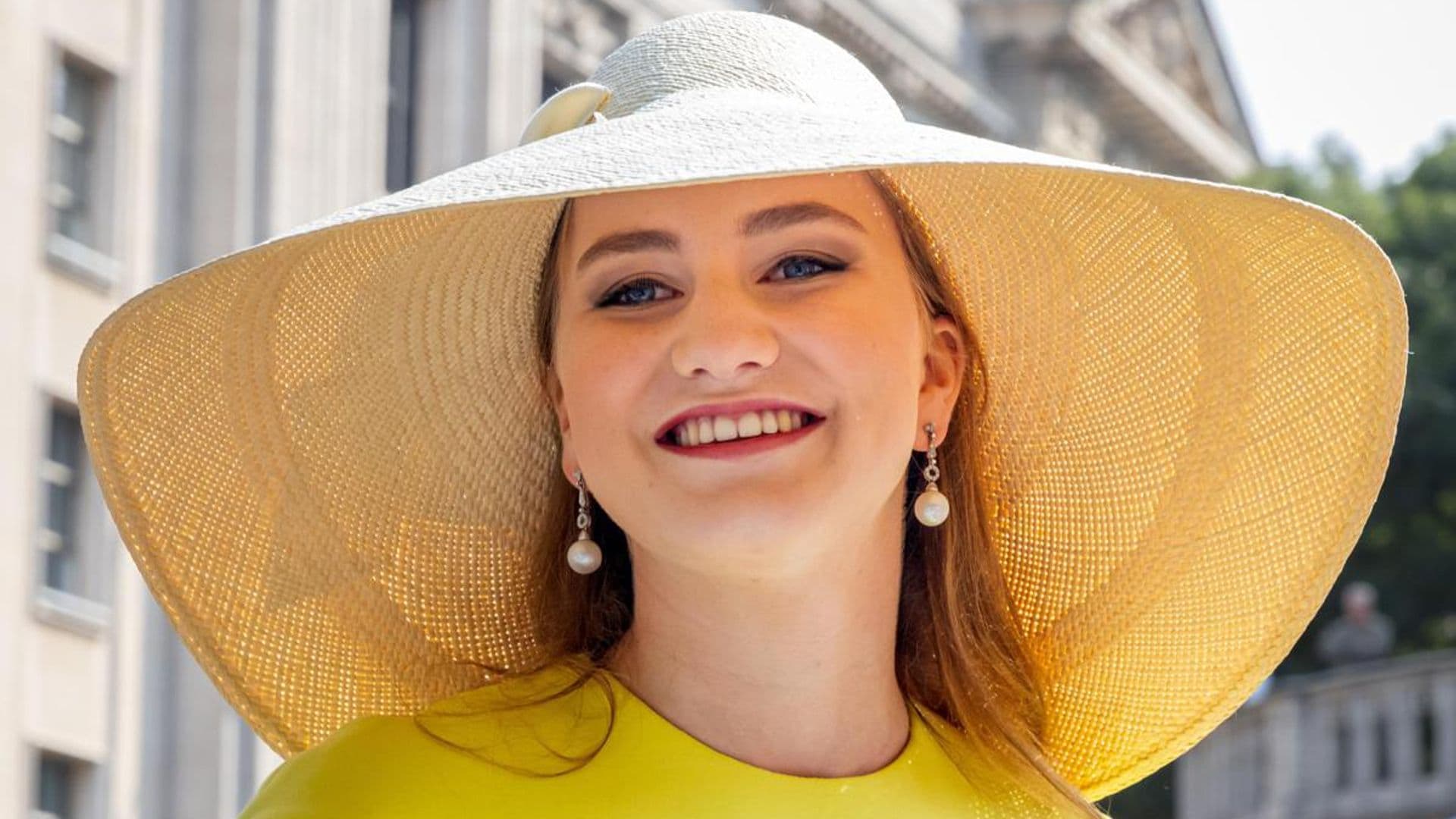 Belgian Princess is ray of sunshine at National Day festivities