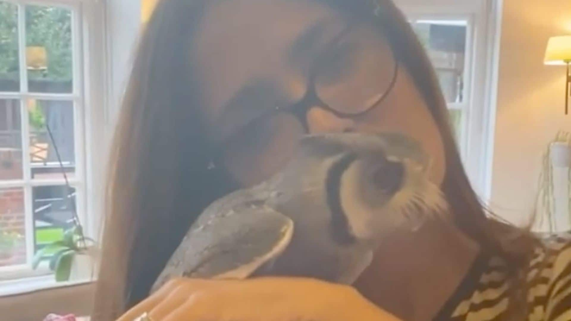 Salma Hayek reveals charming story of rescuing her pet owl