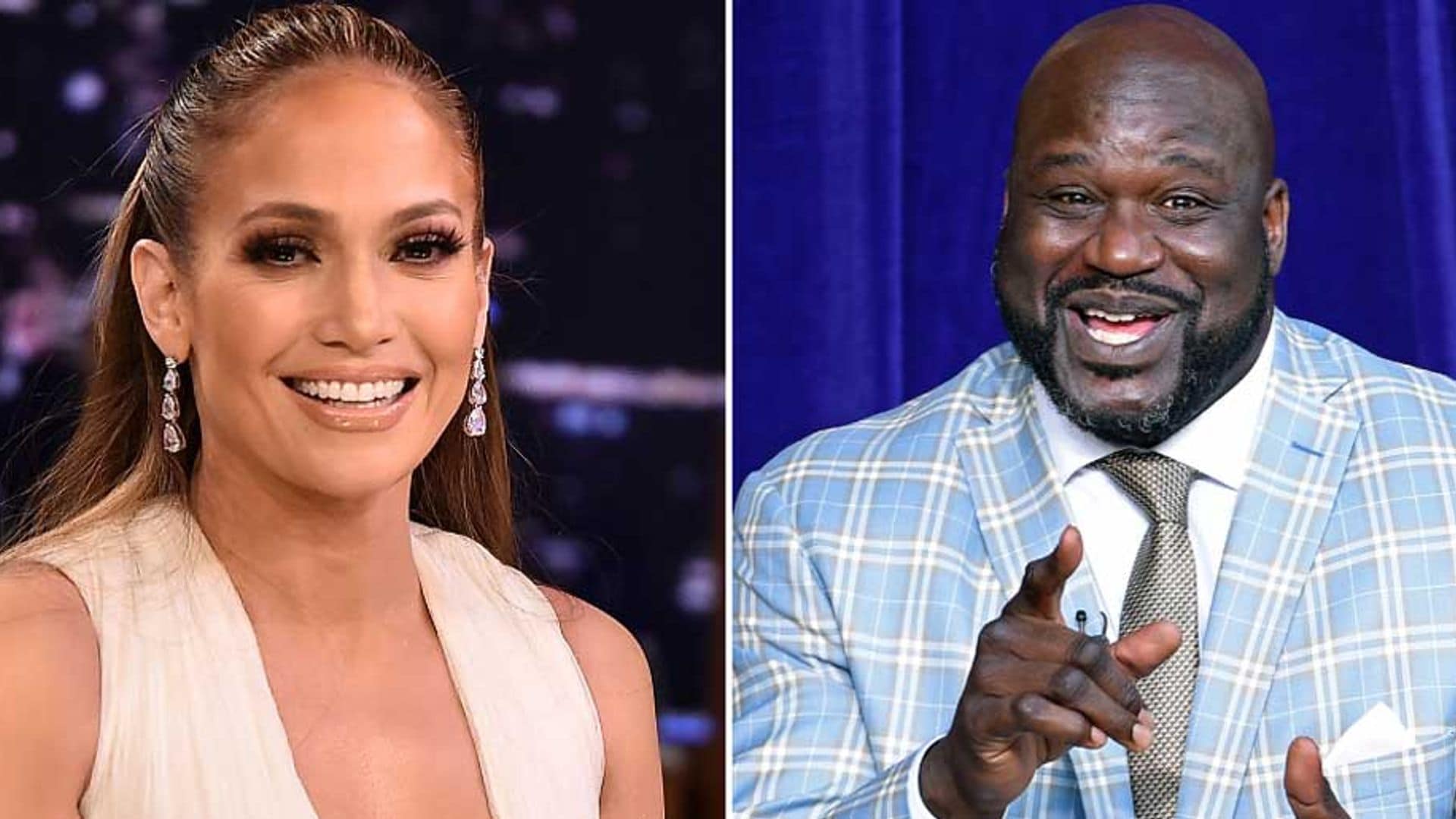 Jennifer Lopez and Shaquille O'Neal Instagram