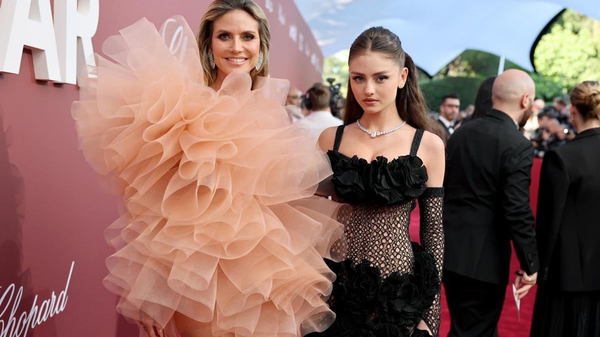 Heidi Klum and her daughter Leni steal the show at the 2024 AmfAR Gala Cannes