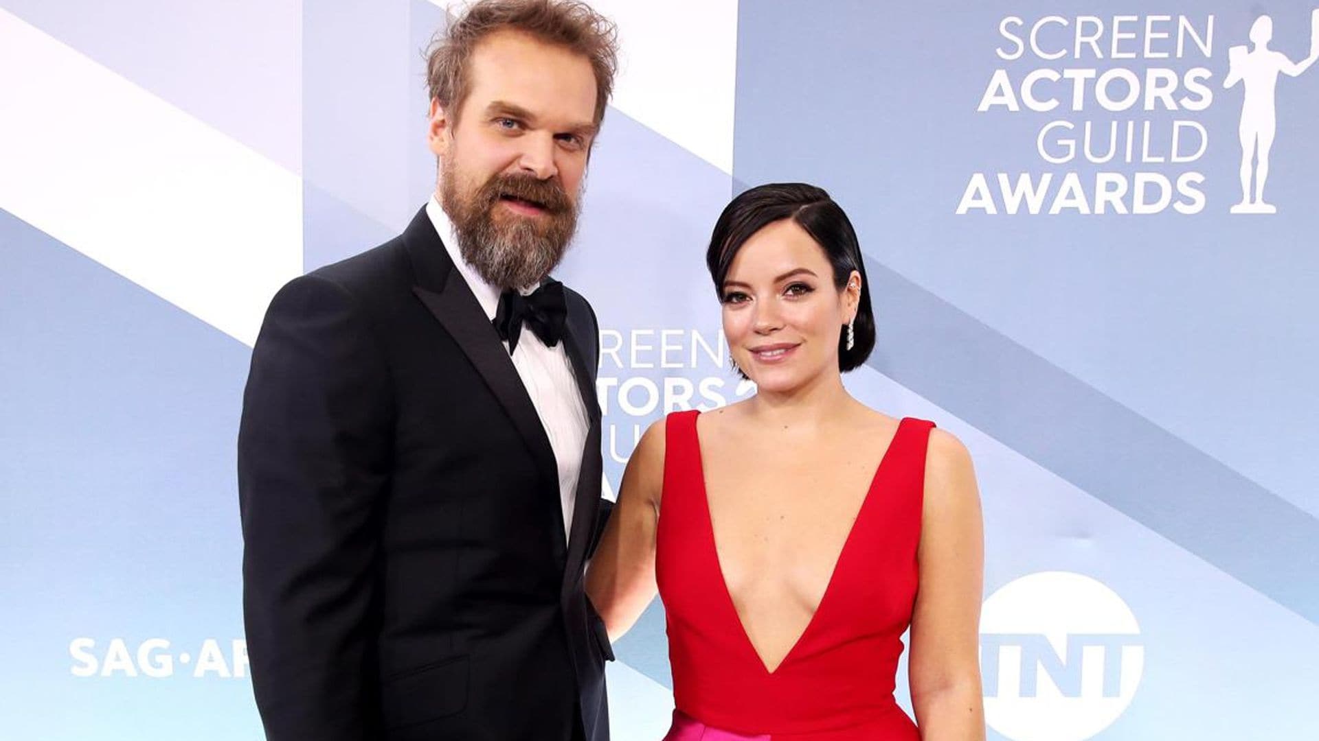 Lily Allen and David Harbour just got married