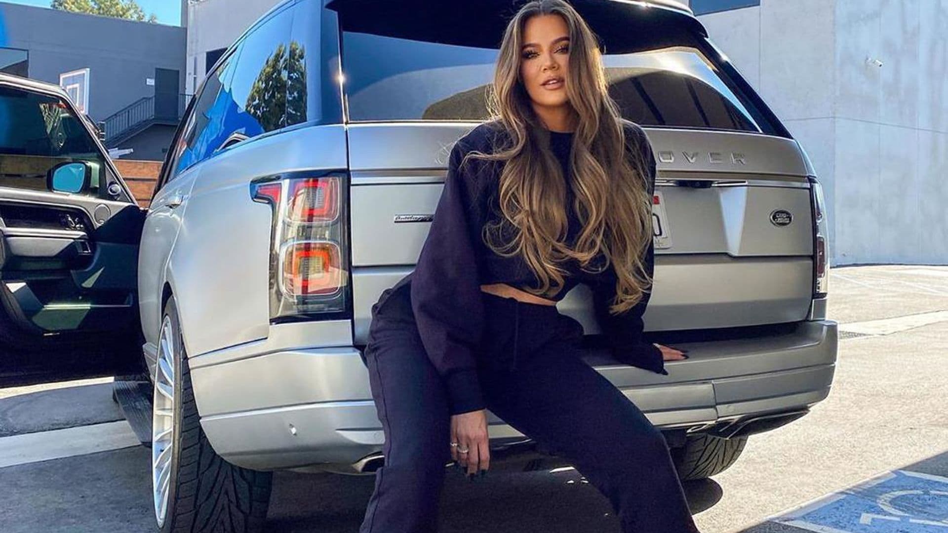 Khloe Kardashian steals Kim Kardashian’s car for photoshoot and we’re LOLing