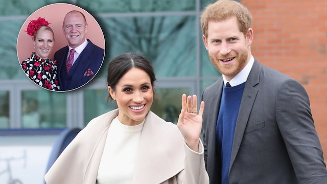 Meghan Markle and Prince Harry congratulate Zara and Mike Tindall on baby's birth