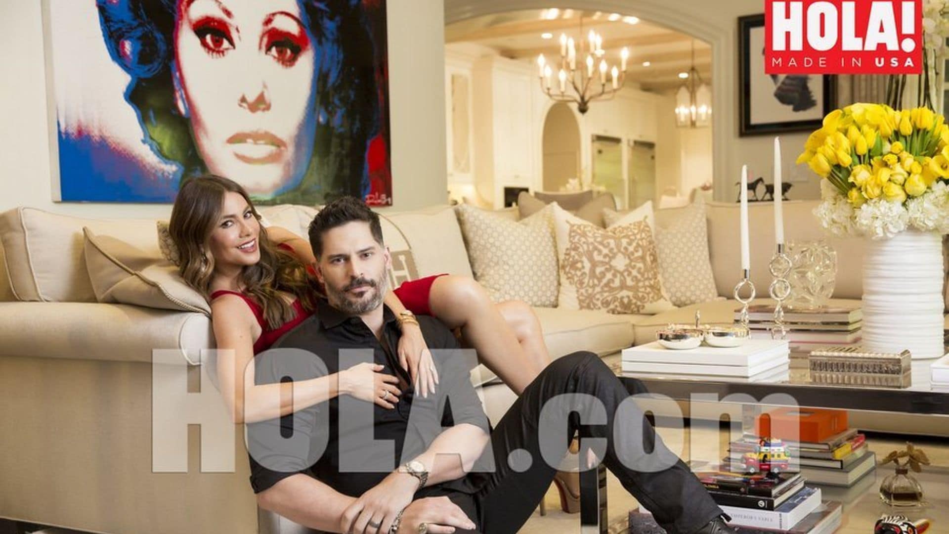 Sofia Vergara and Joe Manganiello give HOLA! USA an exclusive look at their new L.A. home as they talk married life