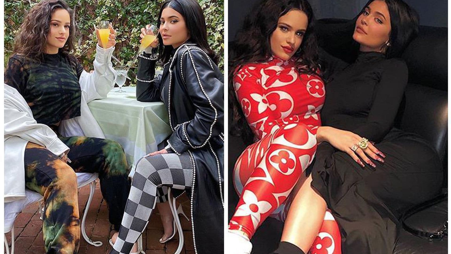 11 photos that prove that Kylie Jenner and Rosalía are inspired by each other