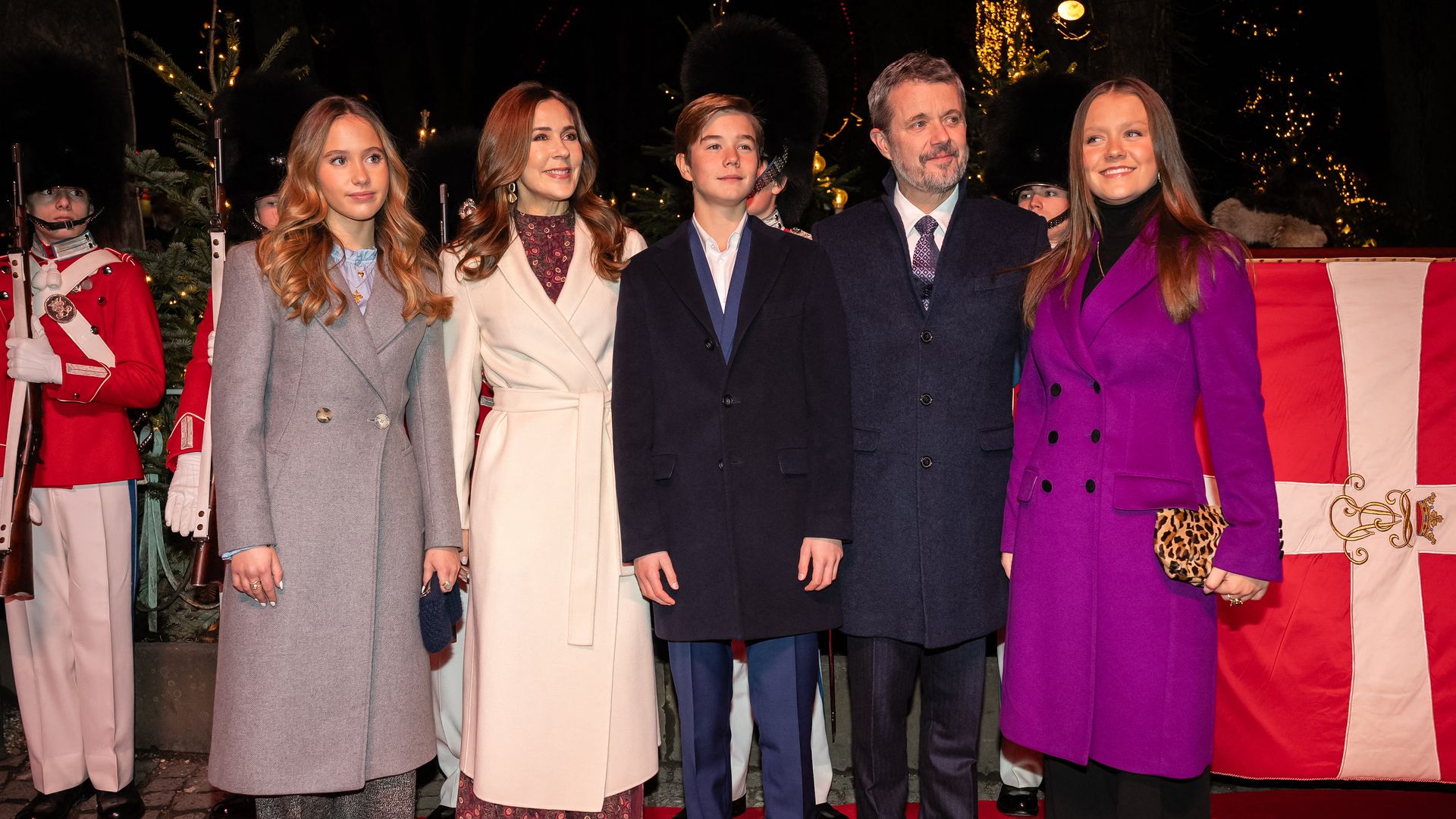 Queen Mary, King Frederik and kids support family member at Christmas ballet