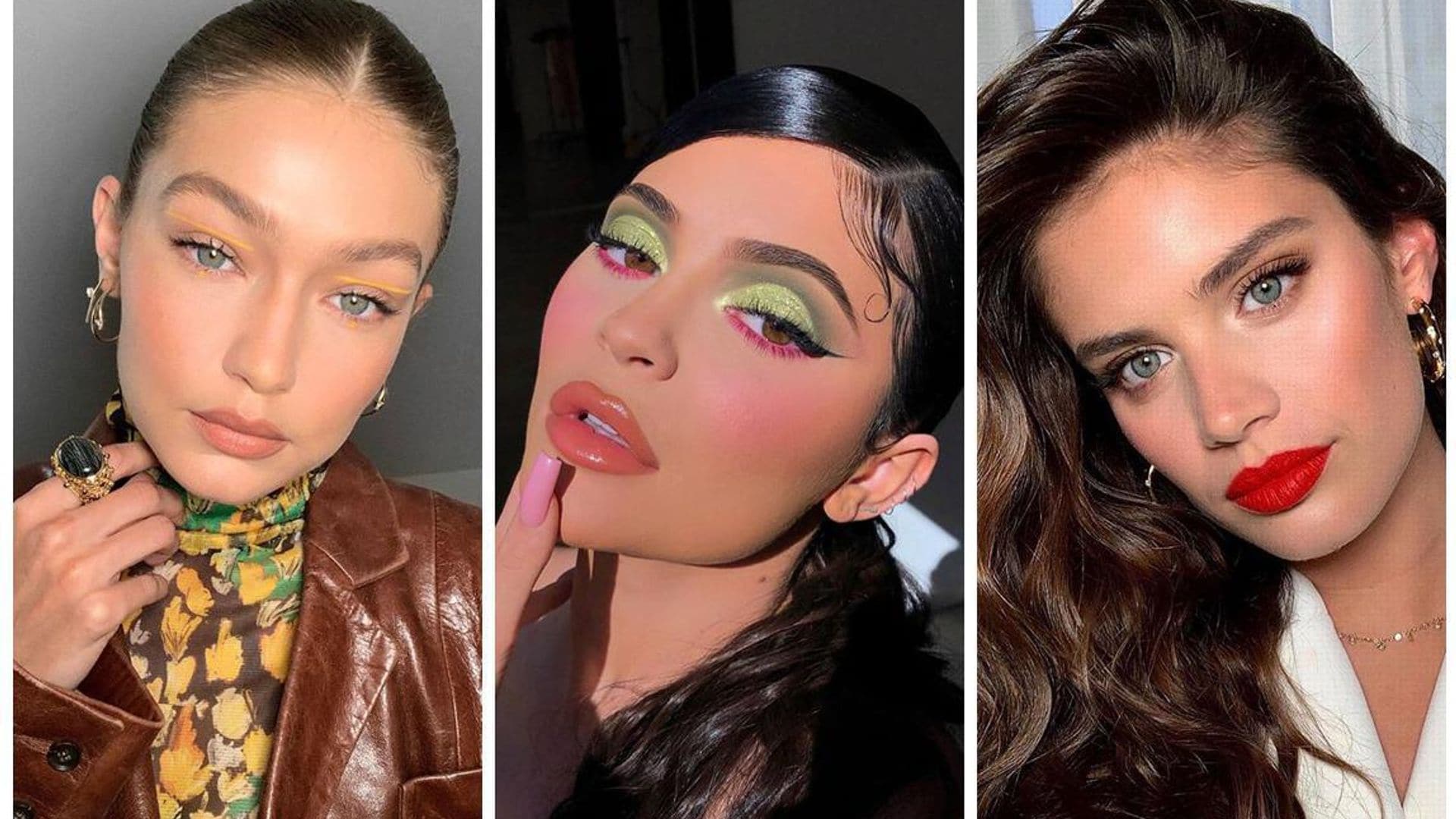 Gigi Hadid, Kylie Jenner, and Sara Sampaio wearing gorgeous new looks