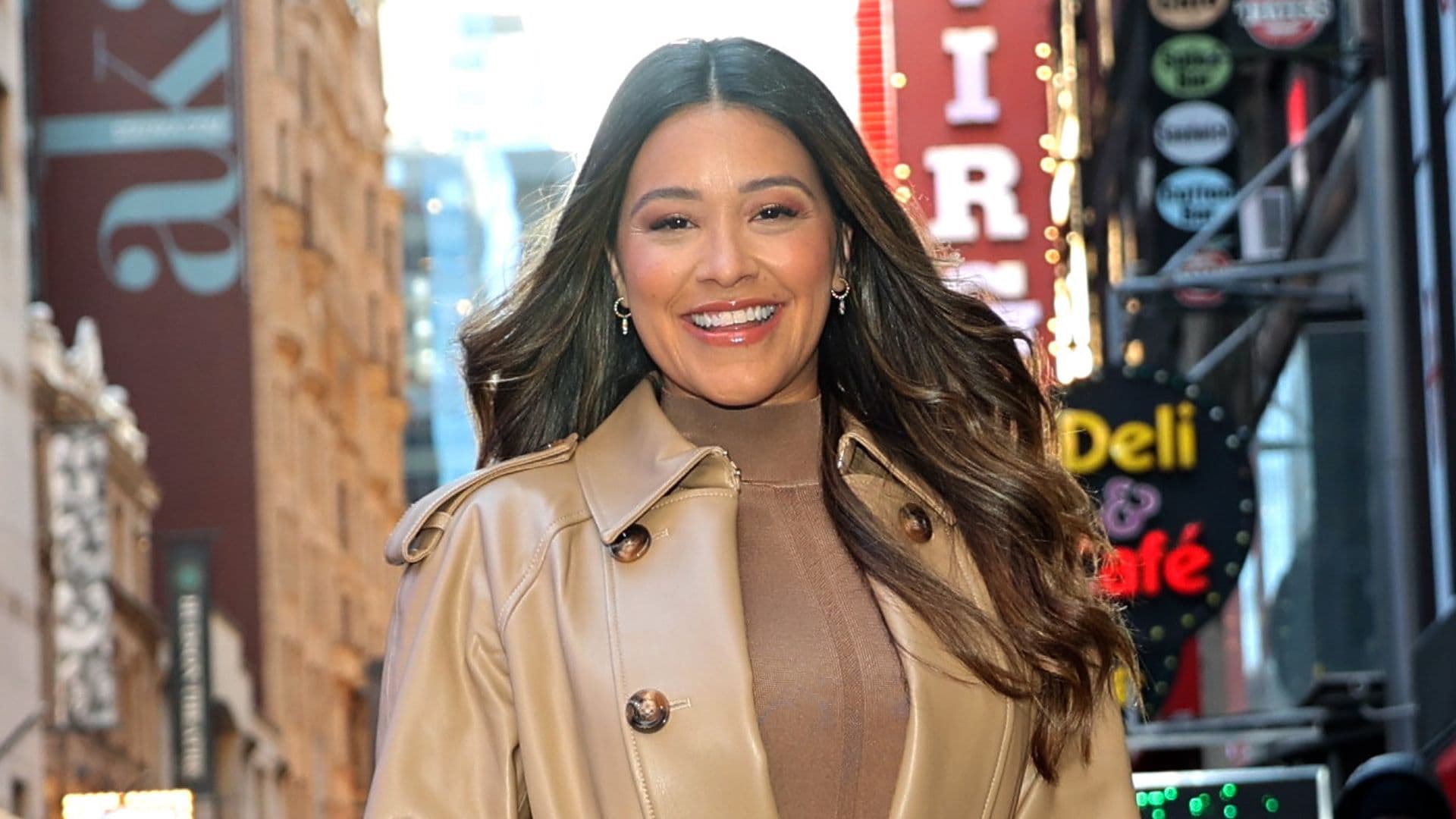 Gina Rodriguez's reveals her son's adorable nickname for NBA icon Shaquille O'Neal