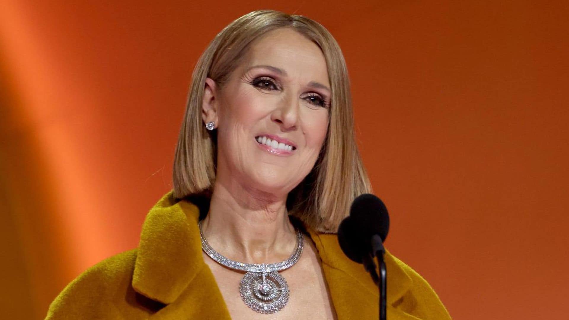 Céline Dion makes Grammy appearance after stiff-person syndrome diagnosis