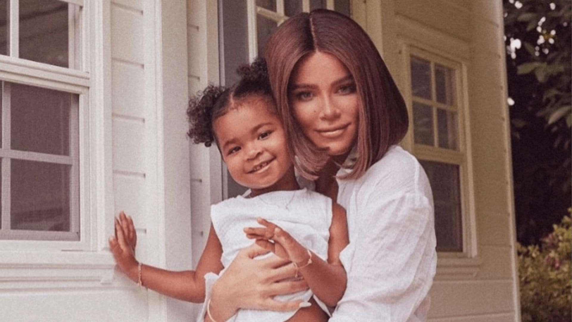 True Thompson is reportedly helping mom Khloé Kardashian take care of her new baby brother