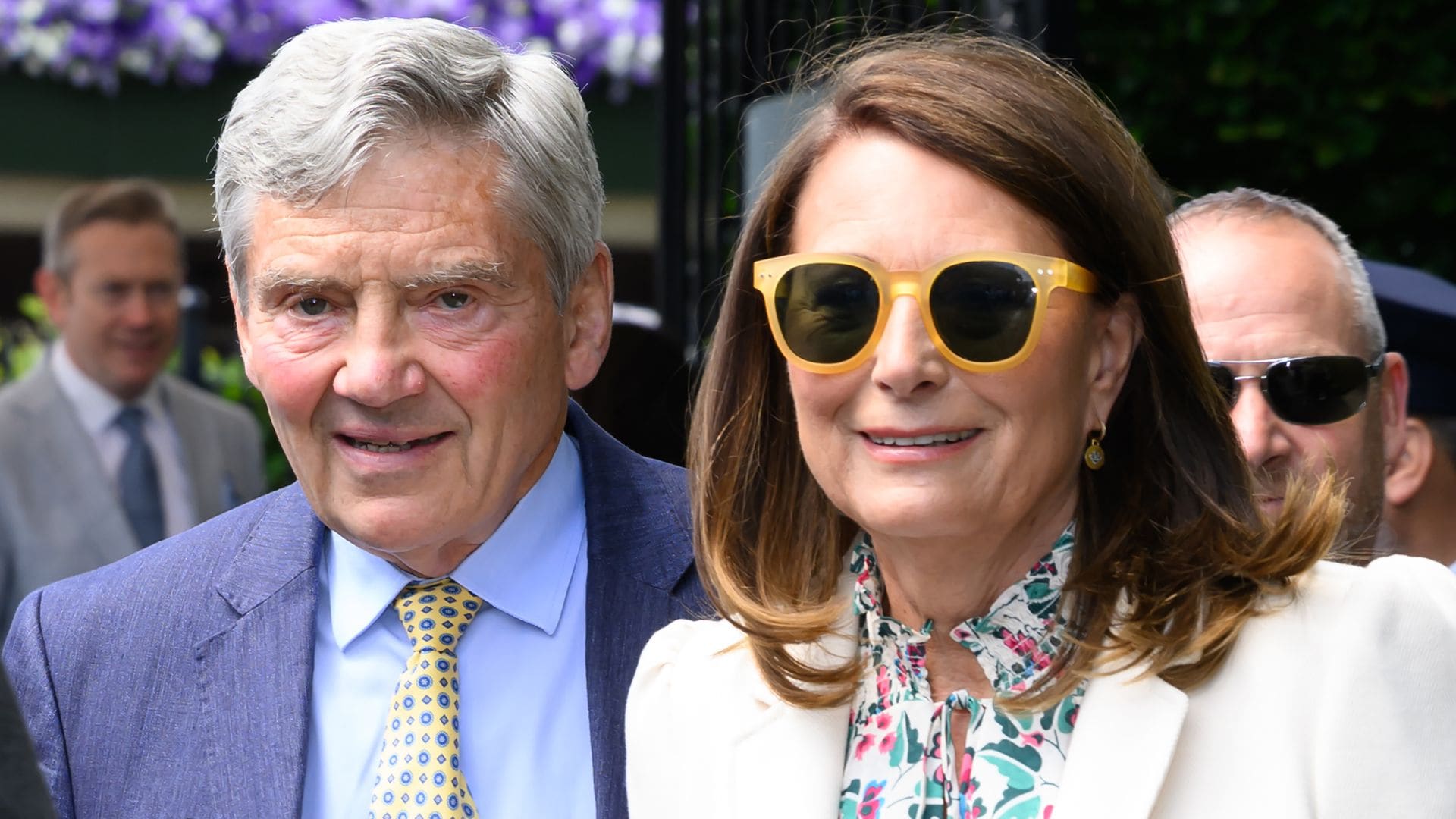 The Princess of Wales' parents make Royal Box appearance at Wimbledon