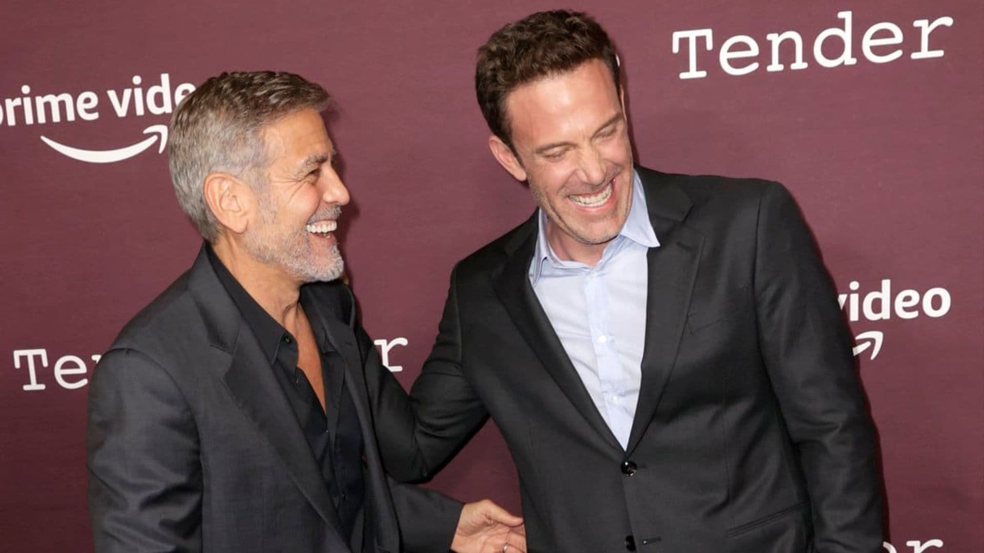 Ben Affleck and George Clooney gush over working together on their new film