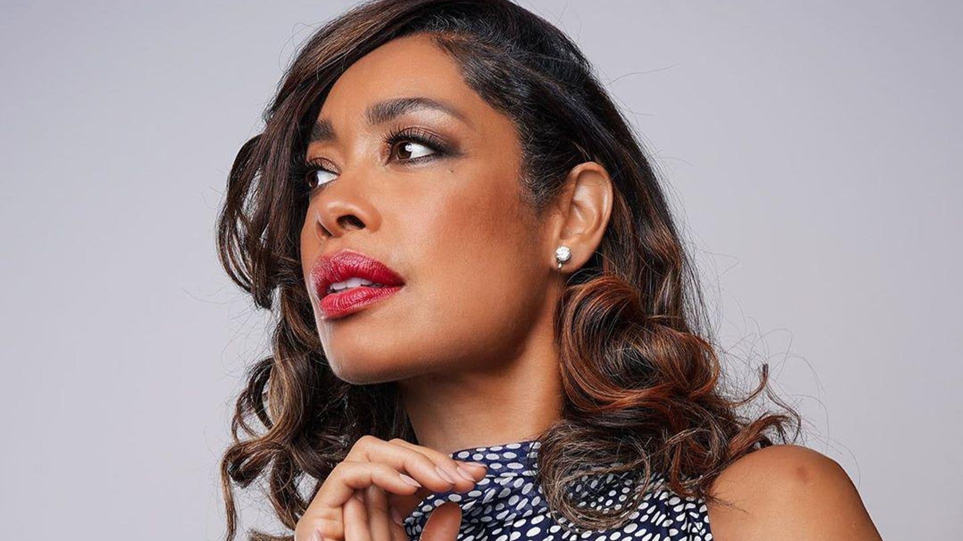 This is how Gina Torres is keeping her eyebrows in shape during self quarantine