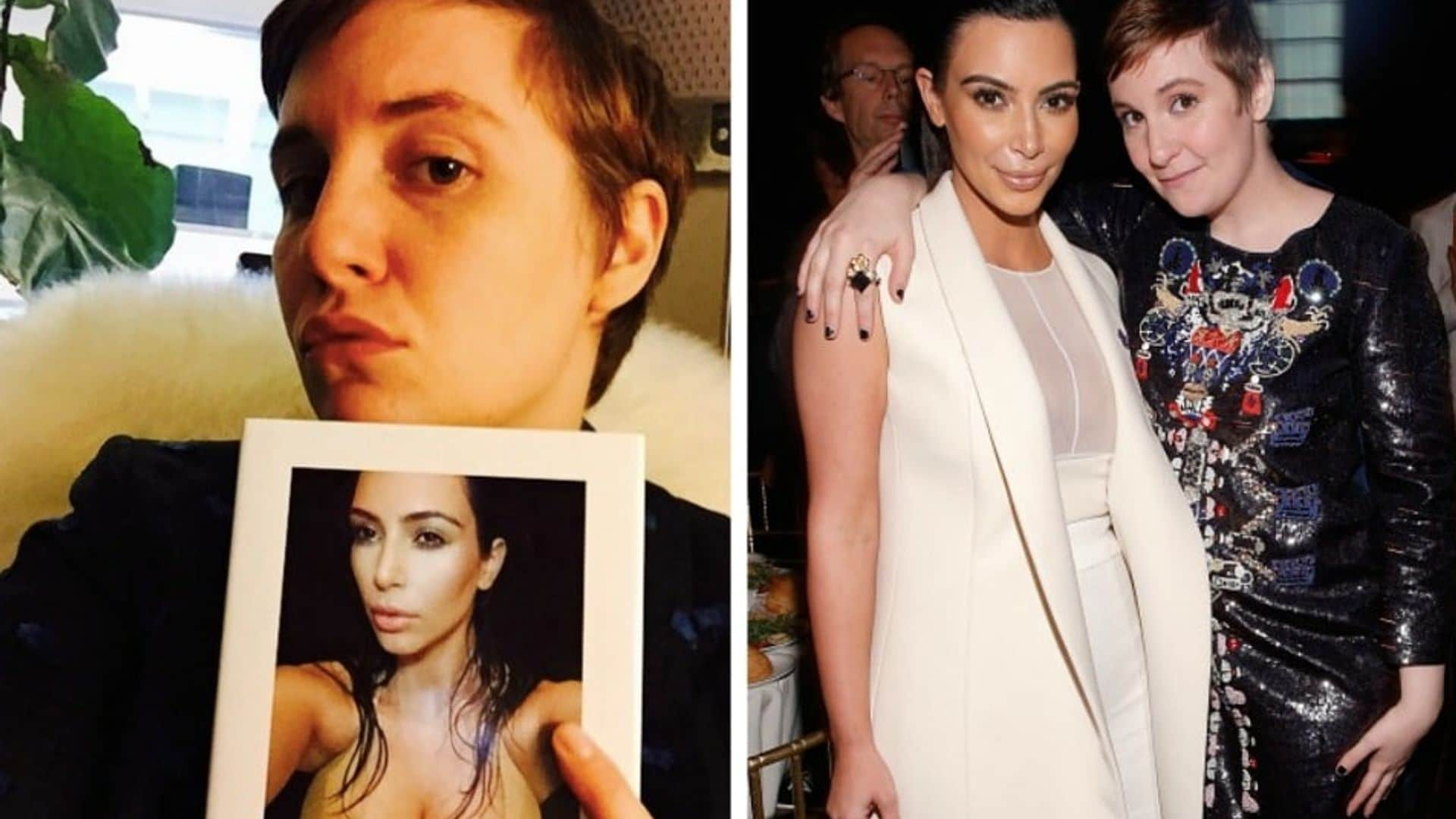 Lena Dunham proudly buys Kim Kardashian's selfie book