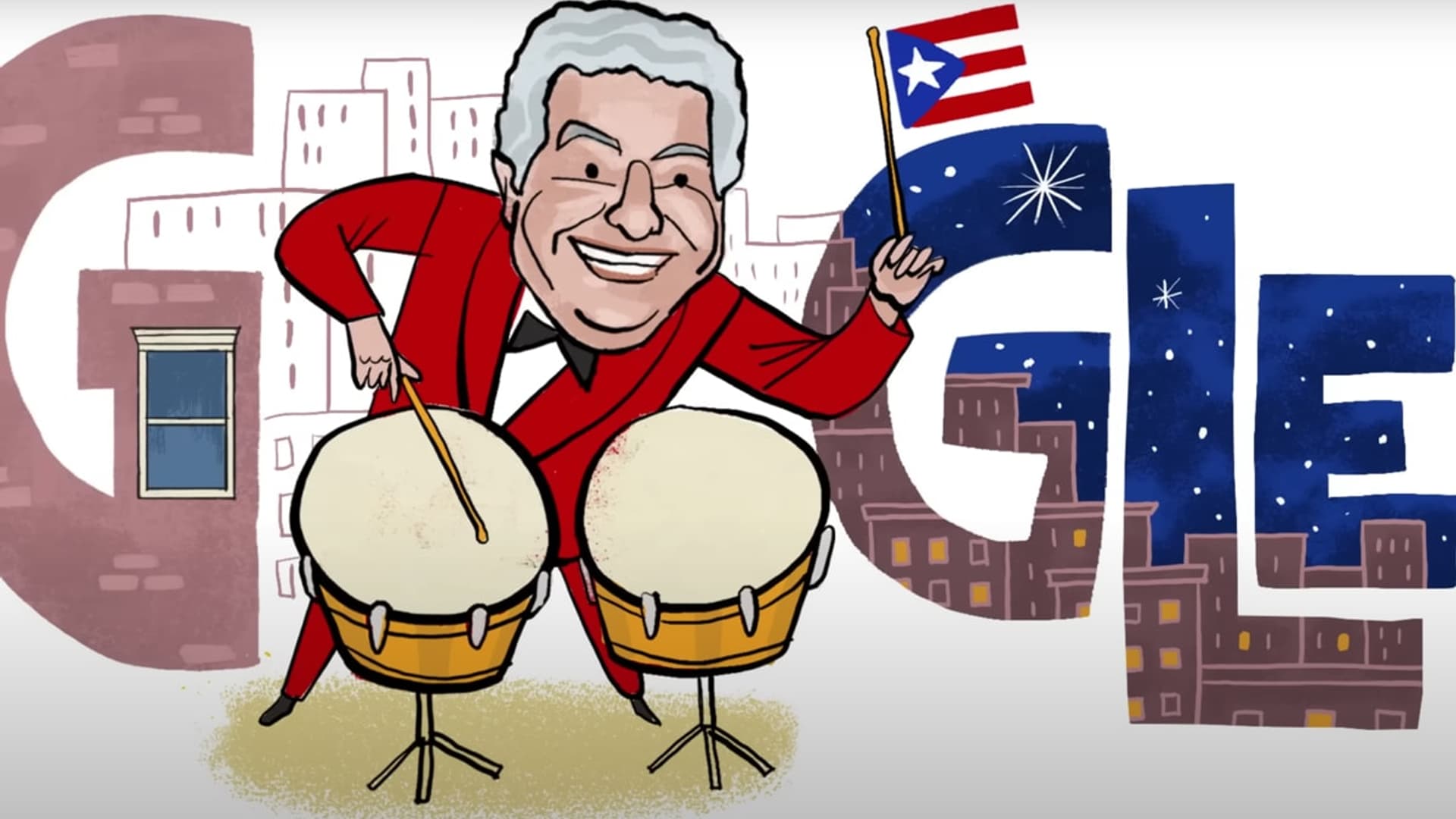 Google honors legendary musician Tito Puente with animated Doodle