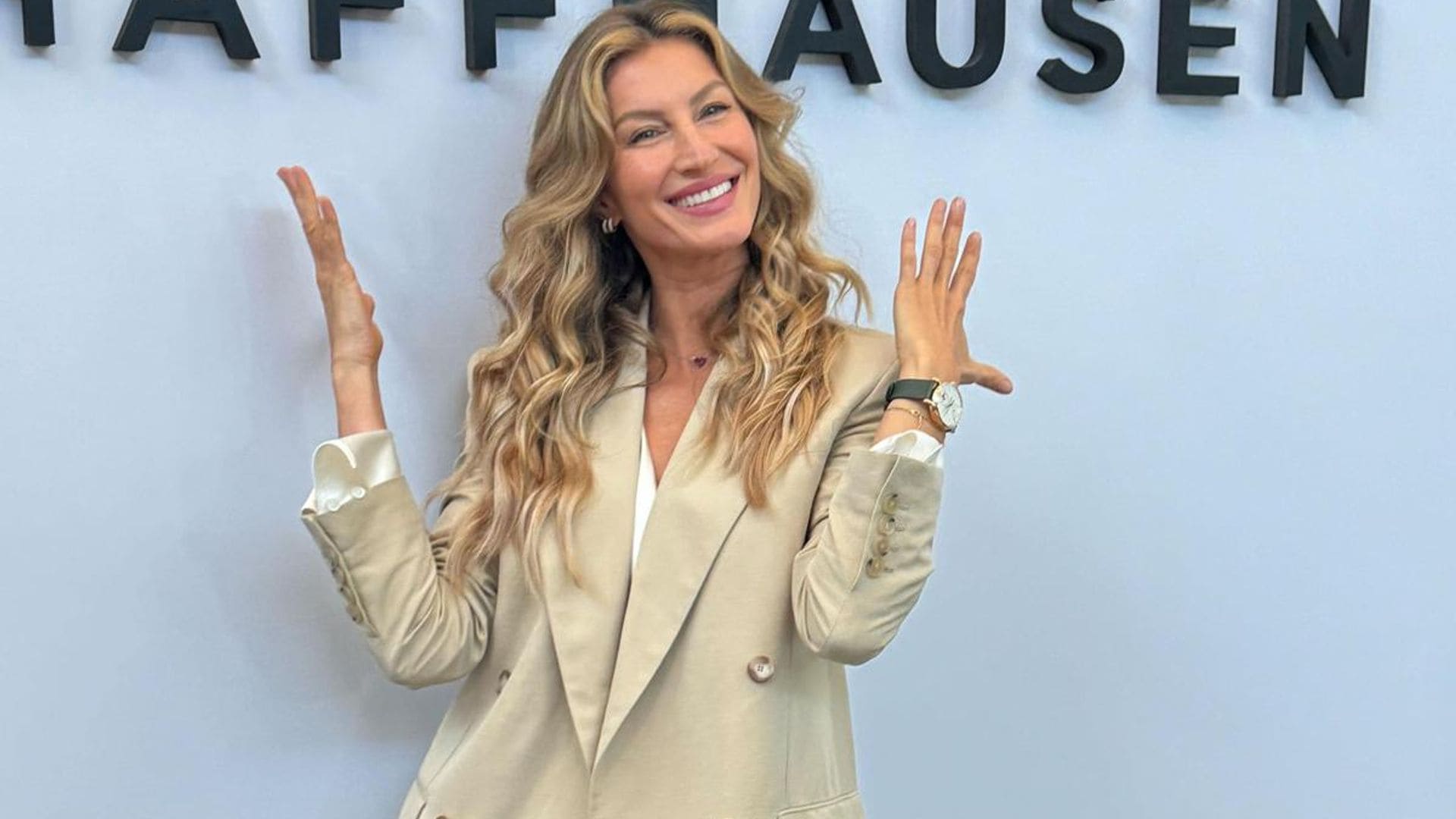 Exclusive: Gisele Bündchen reveals what she learned in 2023 and her passion for timeless fashion