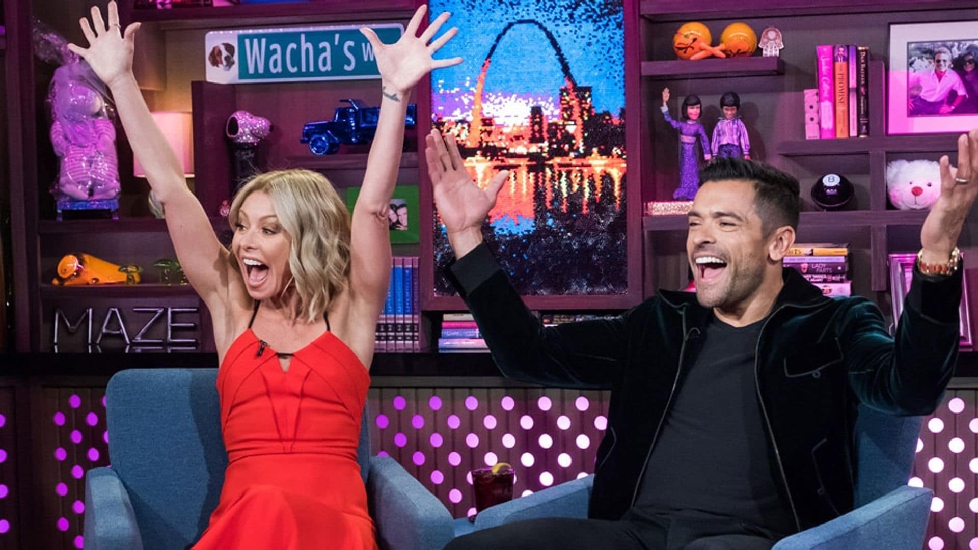 Kelly Ripa and Mark Consuelos