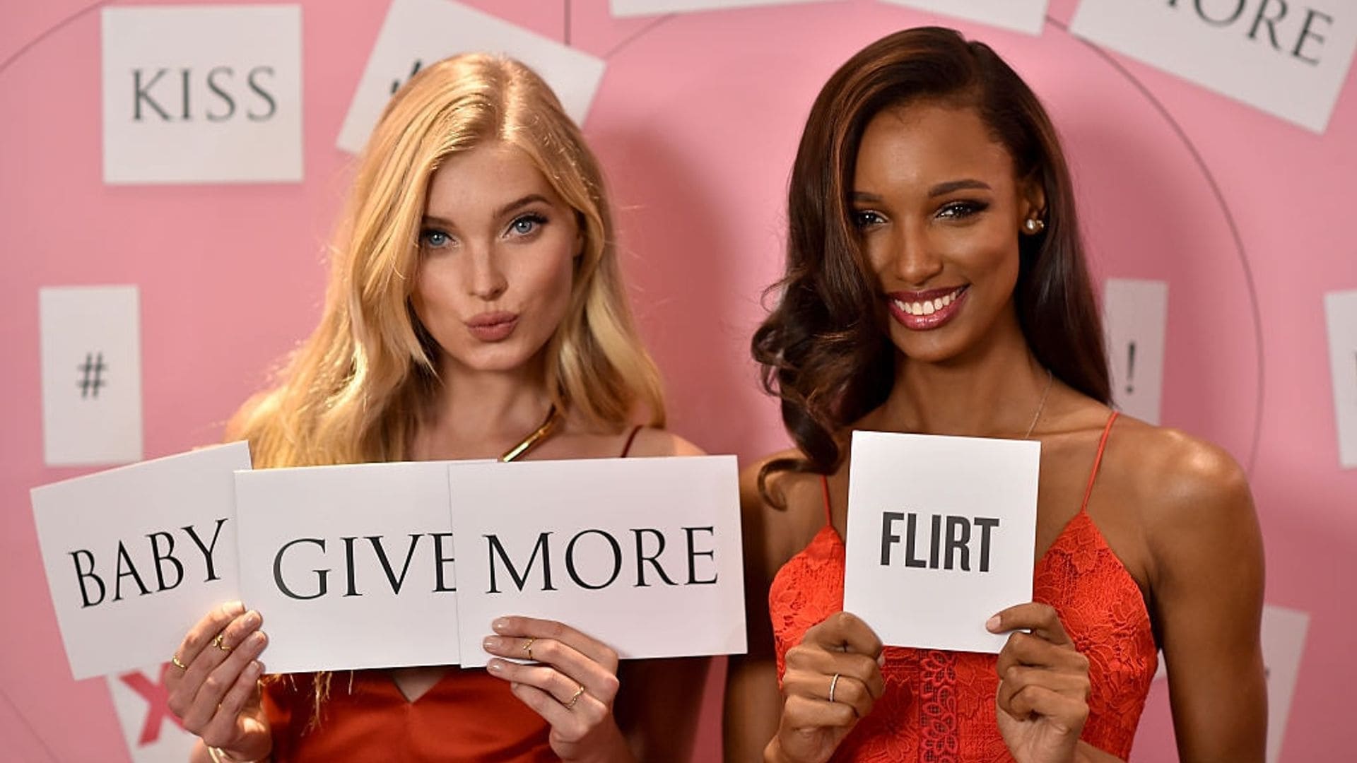 Victoria's Secret Angels Elsa Hosk & Jasmine Tookes share Valentine's Day tips for single girls