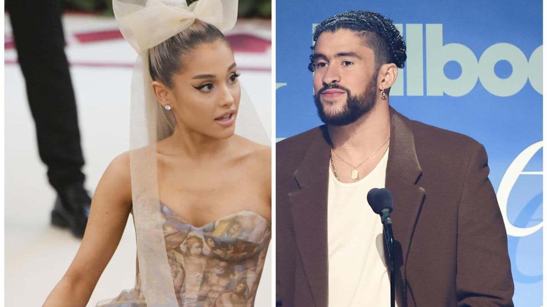 Ariana Grande reacts to Bad Bunny singing her hit song ‘Break Free’