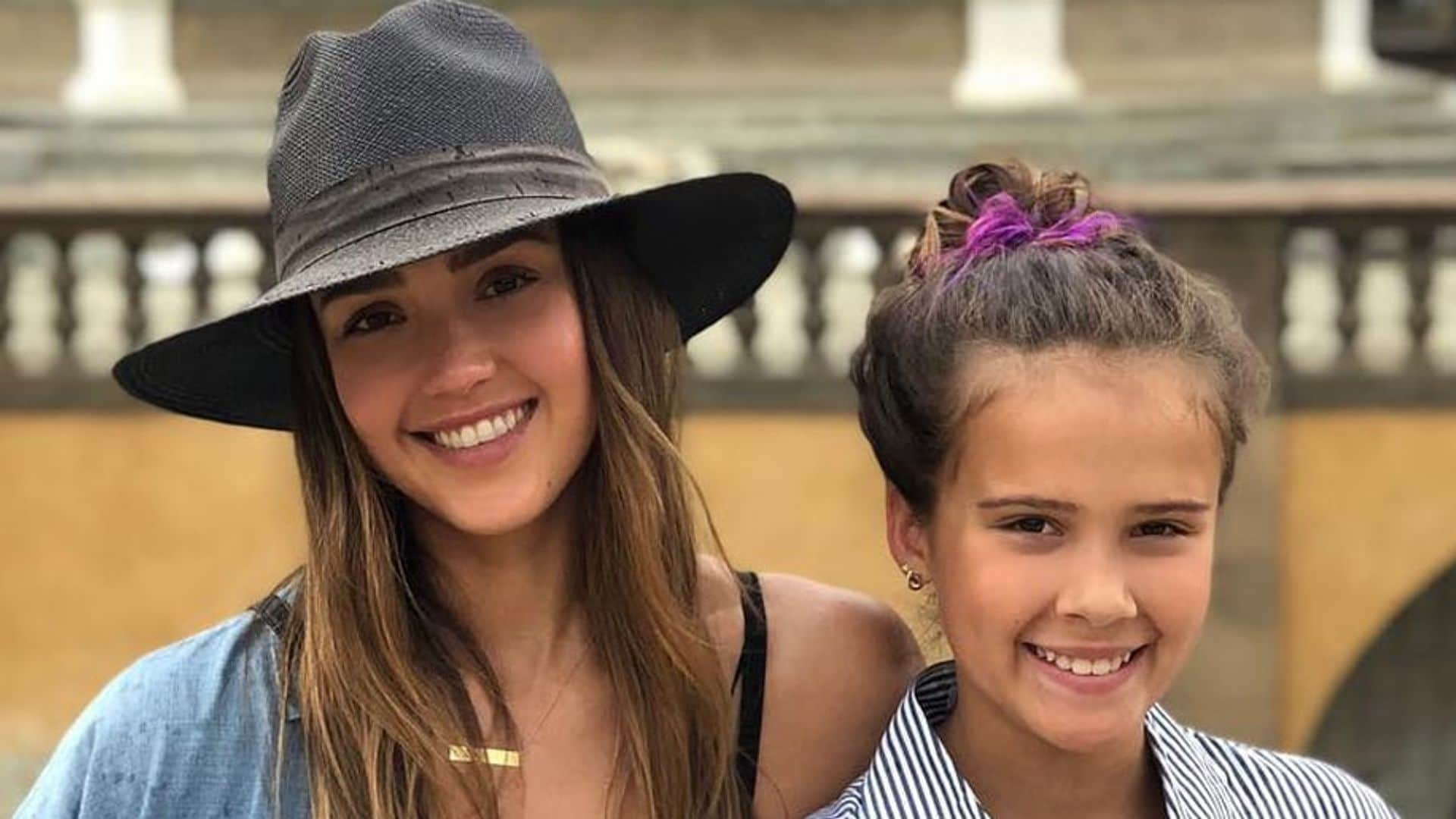 Jessica Alba reveals why she goes to therapy with ten-year-old daughter, Honor