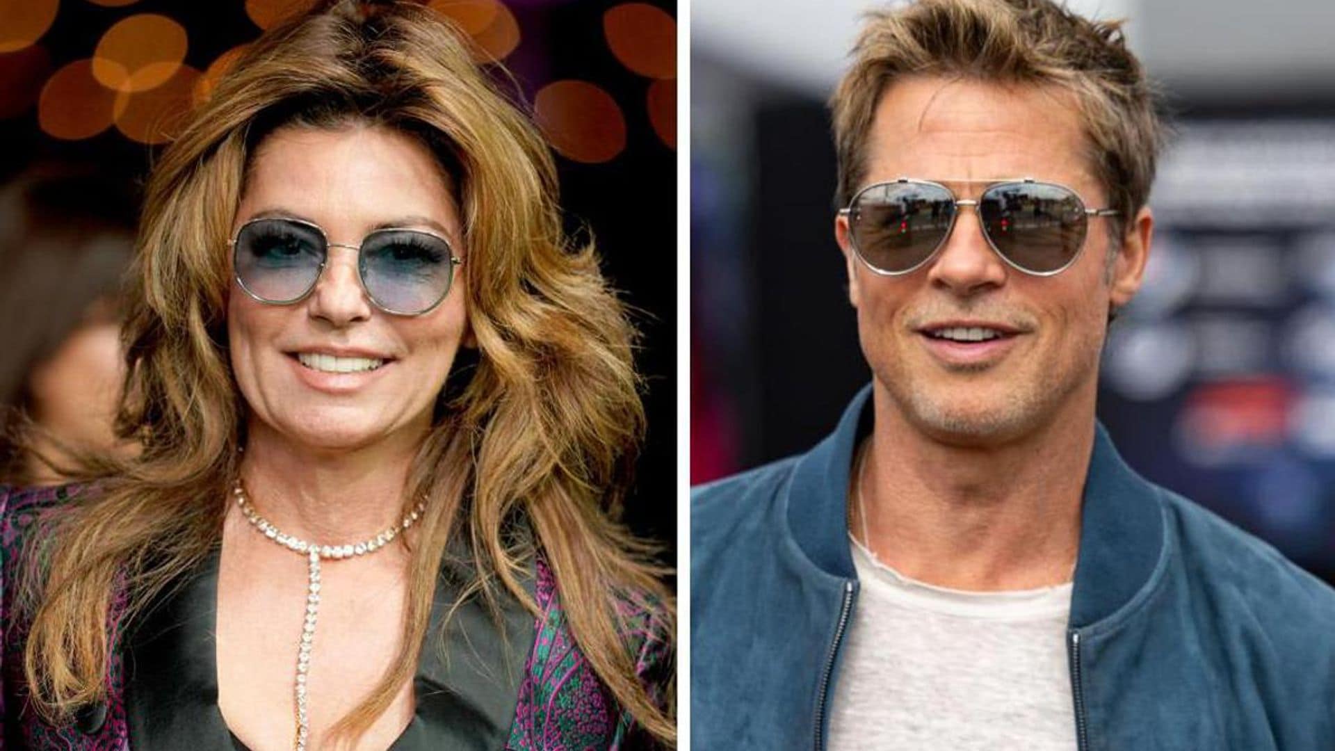 Shania Twain leaves hilarious comment for Brad Pitt’s 60th birthday