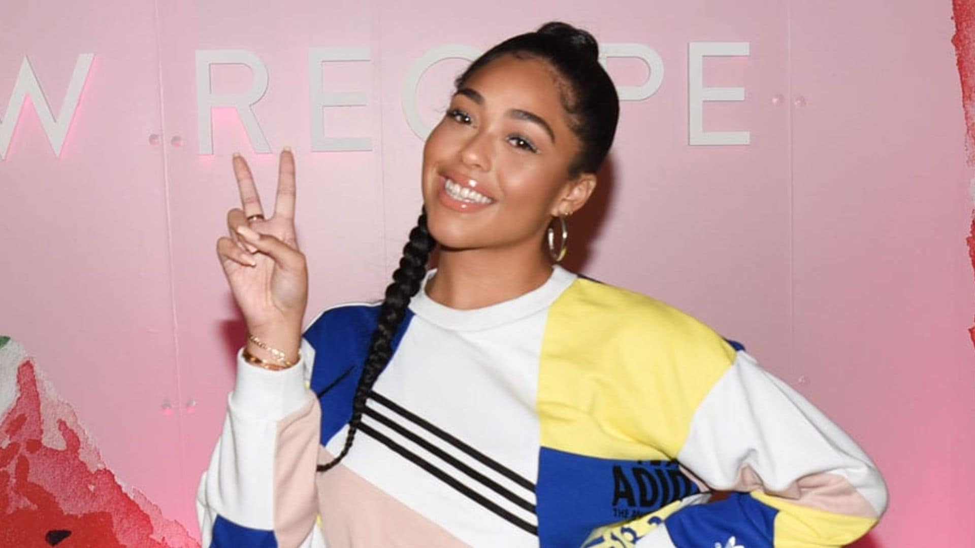 Jordyn Woods debuts new platinum blonde hairstyle - see the look!