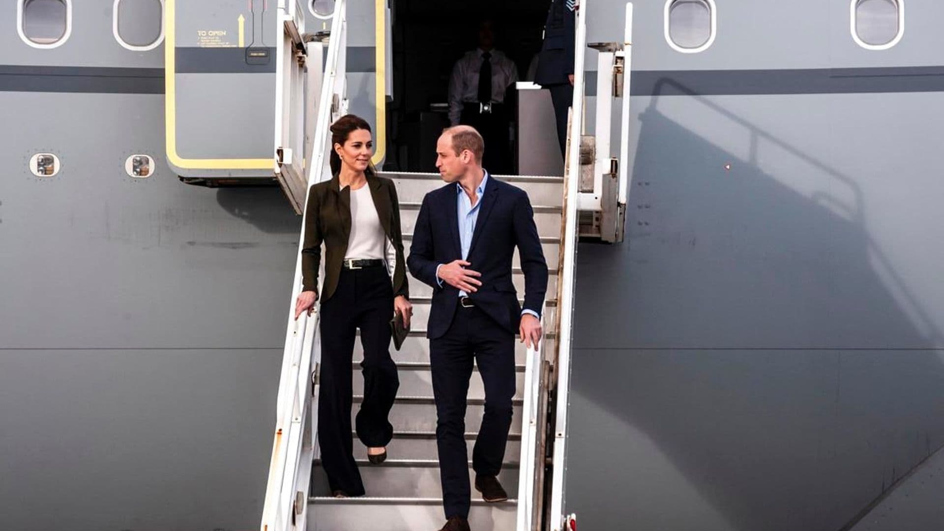 Prince William and Kate Middleton’s plane forced to make emergency landing in Pakistan