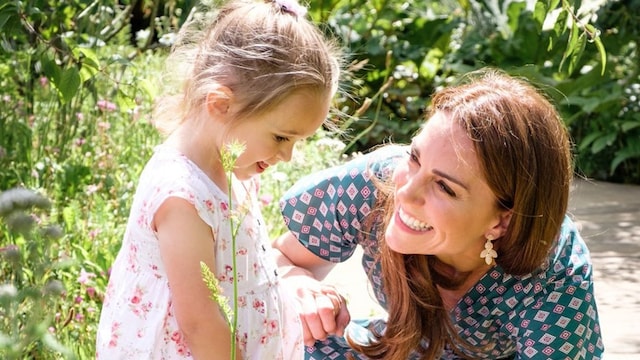 Kate Middleton hosts picnic in garden, reveals where she goes when shy