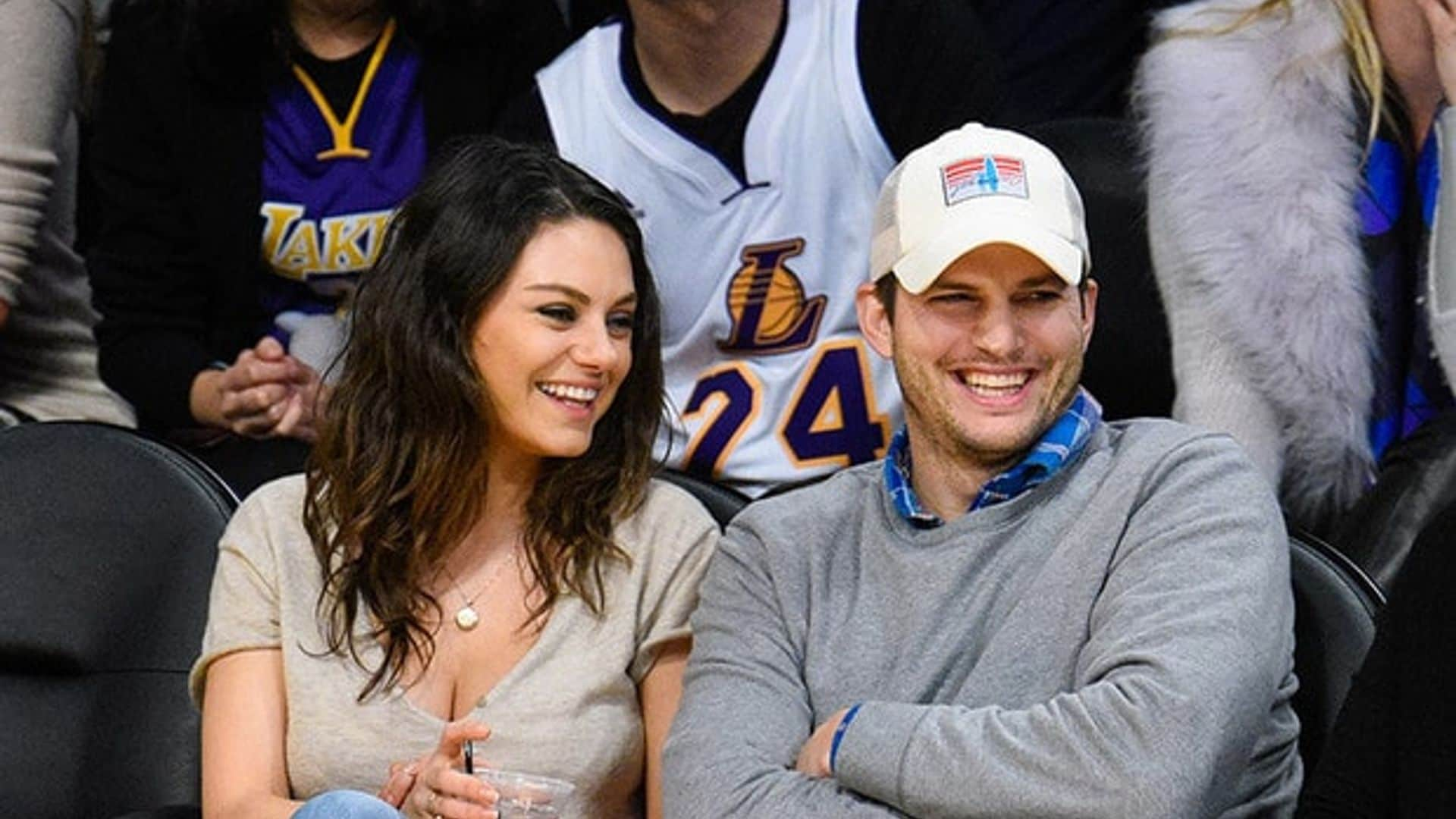 Congrats! New parents Mila Kunis and Ashton Kutcher are married