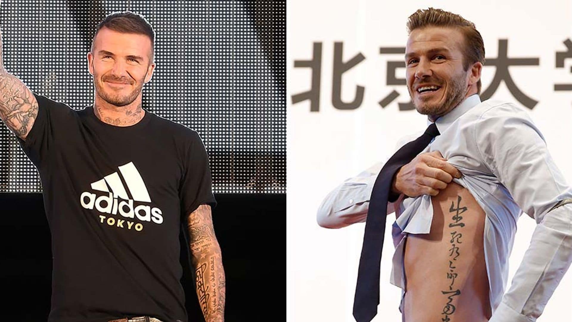 Mystery revealed! The meaning behind David Beckham's tattoos