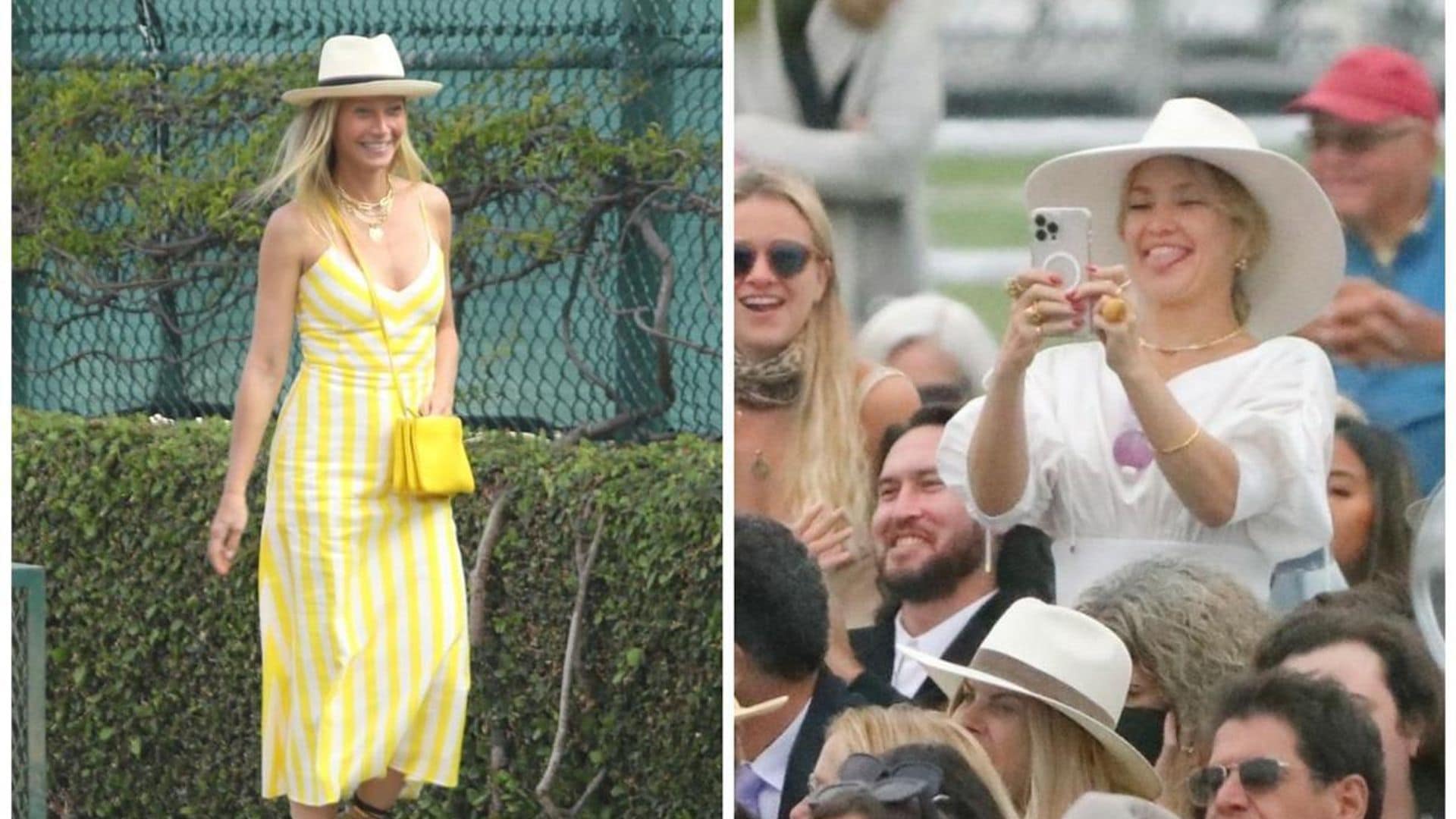 Kate Hudson, Gwyneth Paltrow & Chris Martin celebrate their kids’ graduation