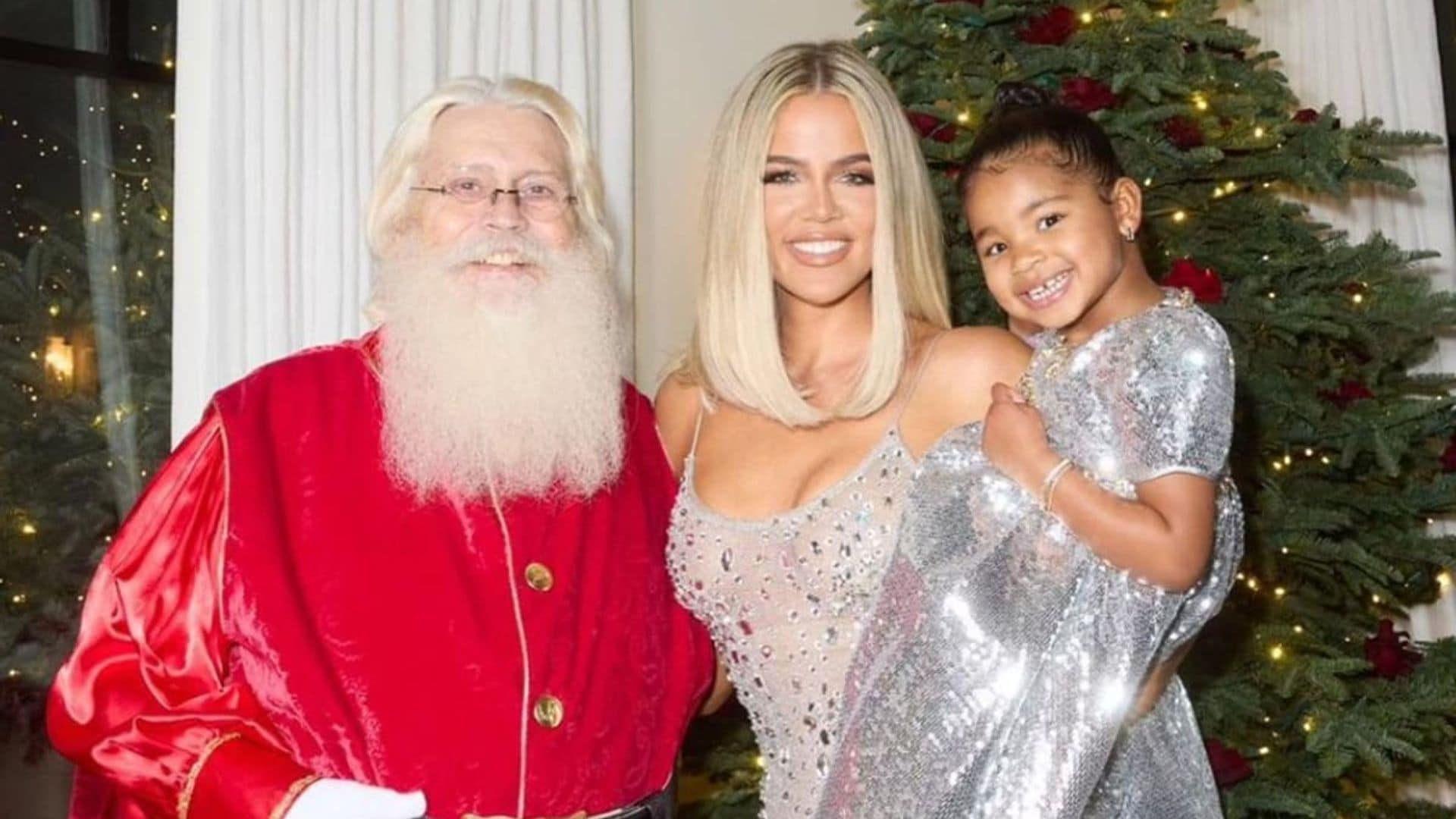 Khloe Kardashian’s daughter True sparkled like mom in an expensive Dolce & Gabbana dress