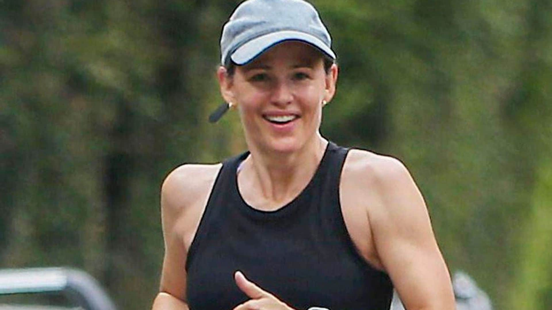 Jennifer Garner and boyfriend and John Miller are all smiles working out together: See pics