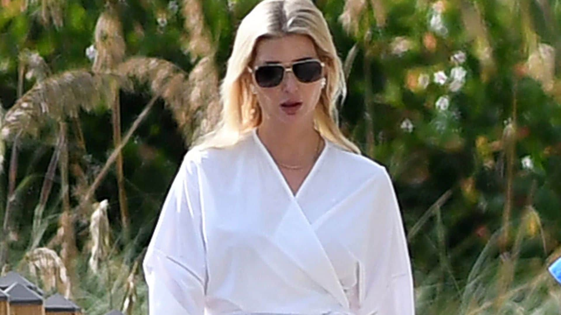 Ivanka Trump and family color coordinate in Miami