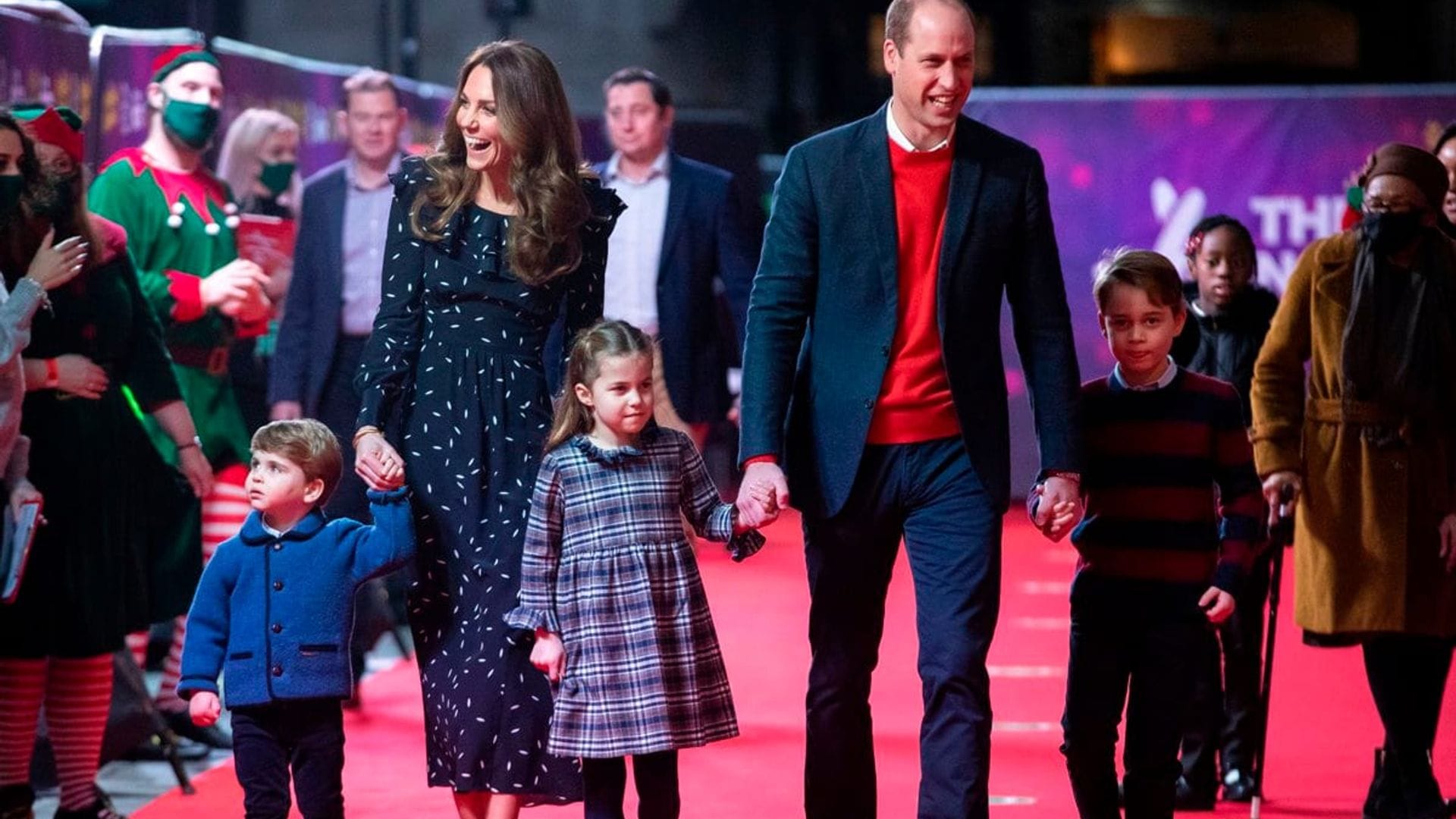Best photos from George, Charlotte and Louis' first red carpet appearance