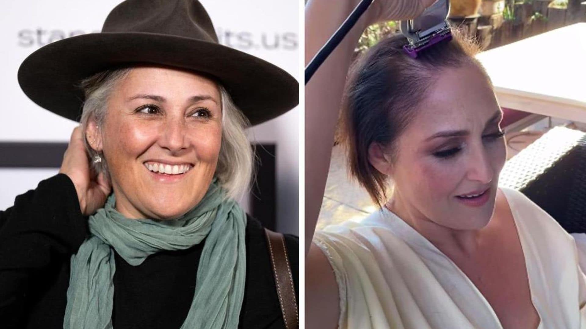 Ricki Lake shares ‘raw’ video shaving her head after struggling with androgenic hair loss