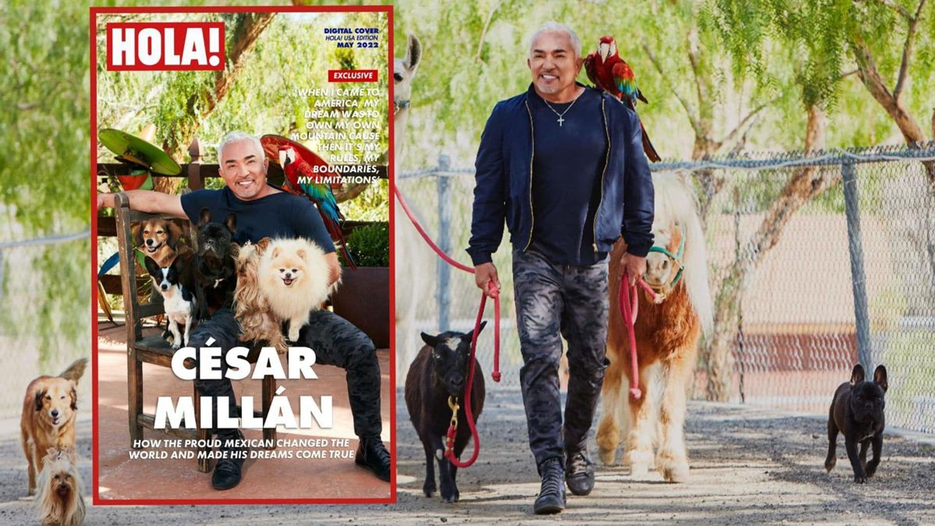 Cesar Millan BTS Digital Cover