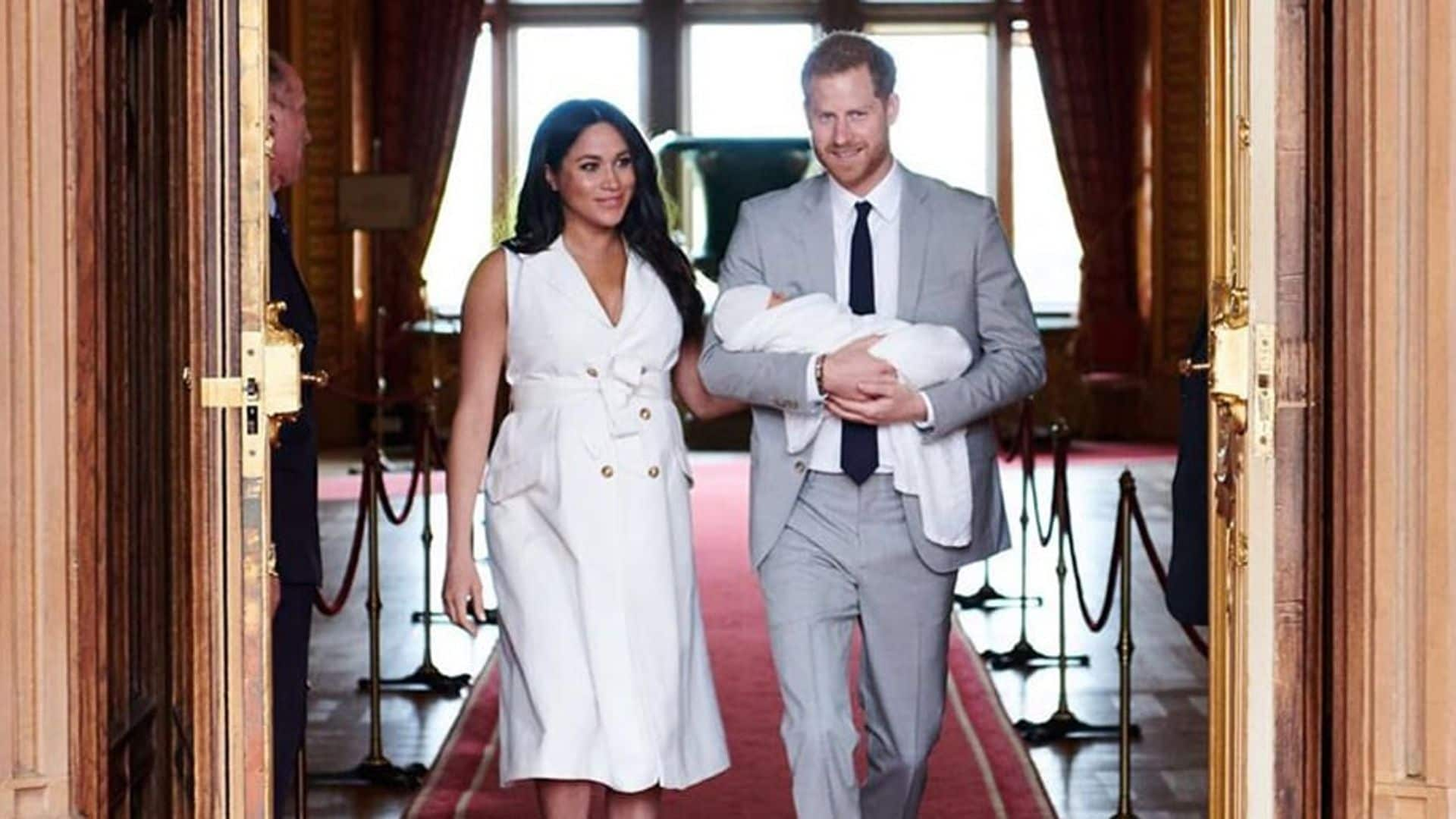 Meghan Markle and Prince Harry reveal the name of their baby boy