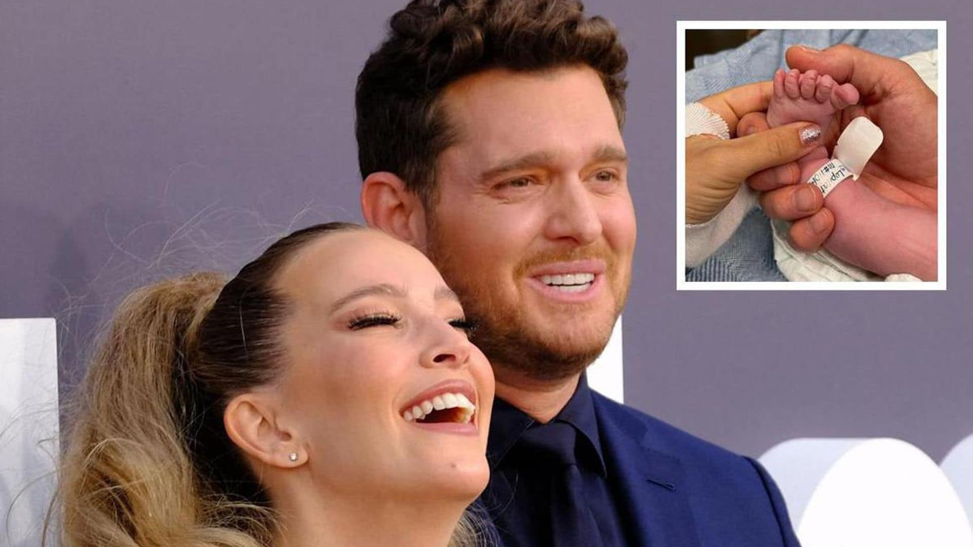 Michael Bublé and Luisana Lopilato welome daughter Cielo Yoli Rose into the world