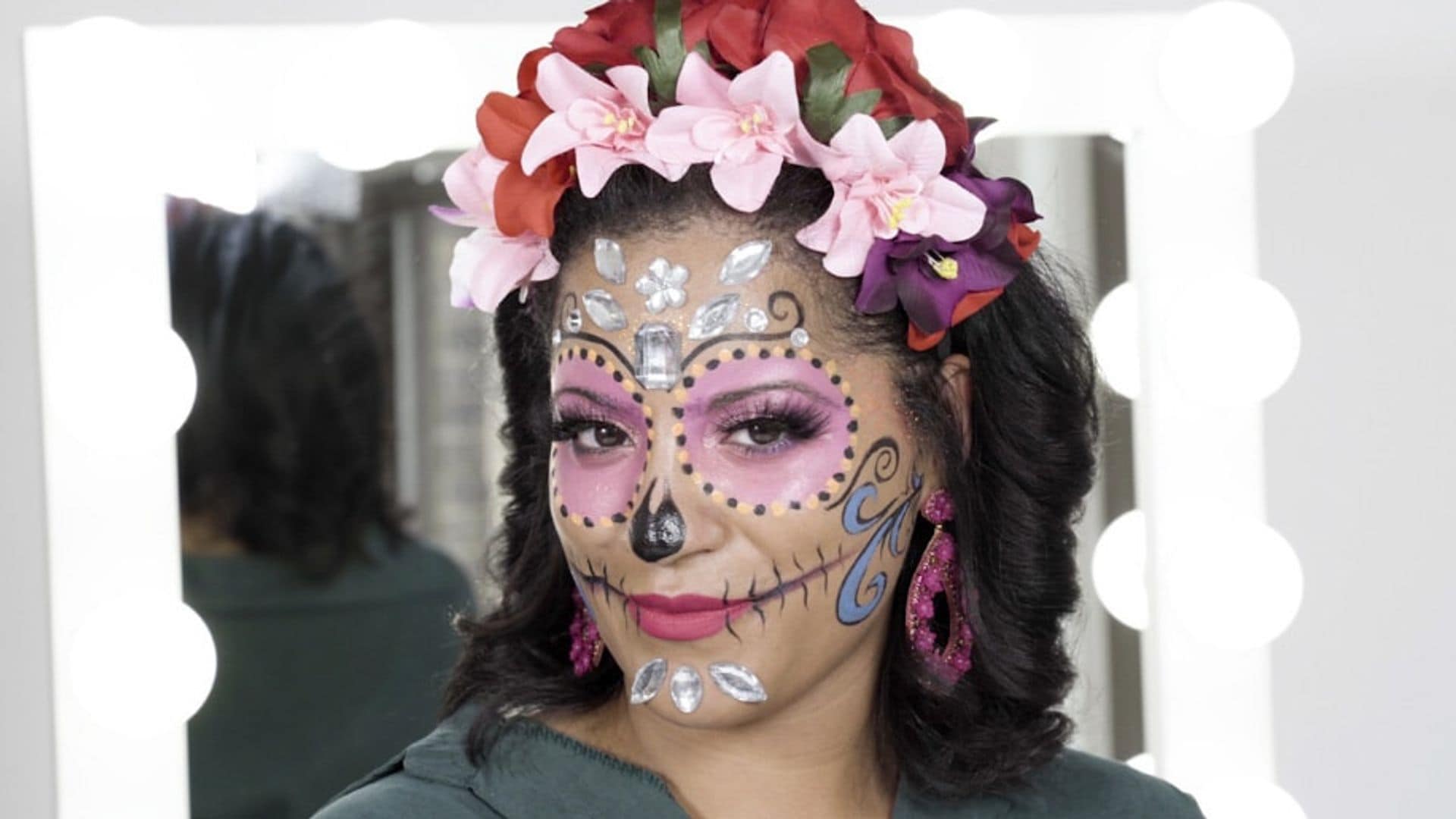 Celebrate Day of the Dead with this Sugar Skull makeup tutorial